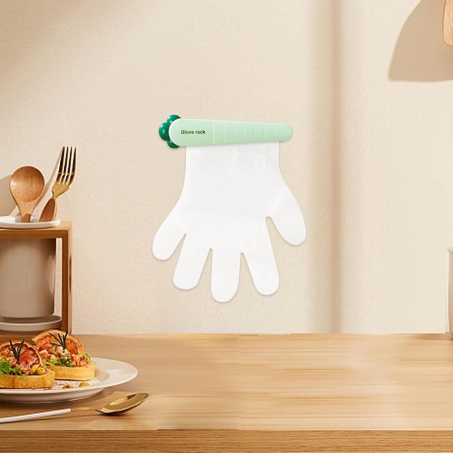  Distributeur De Gants Mural En Forme De Carotte - Support De Rangement Multifonction Pour économiser De L'espace - Matériau ABS Robuste Pour Camion, Camping-car, Studios, Lieux De Travail