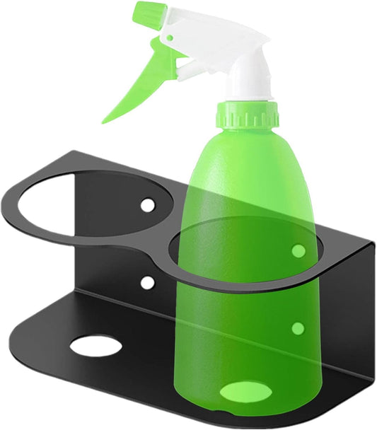 GENERIC Support Pour Flacon Pulvérisateur – 10,7 X 10,4 X 9,4 Cm – Support De Rangement Portable Pour Peinture – Support Mural En Acier Pour La Maison, Le Garage | Organiseur De Bouteilles De Peinture Tout