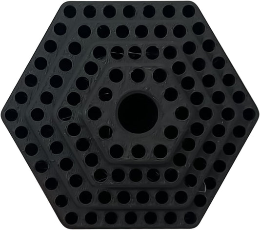  Générique Porte-Forets | Organisateur D'Hexagonaux De 4,8 Mm | Range-forets Et Mèches,Pour Garage, Travail Du Bois, Outils Électriques, Construction, Placoplâtre, Charpentier, Maison