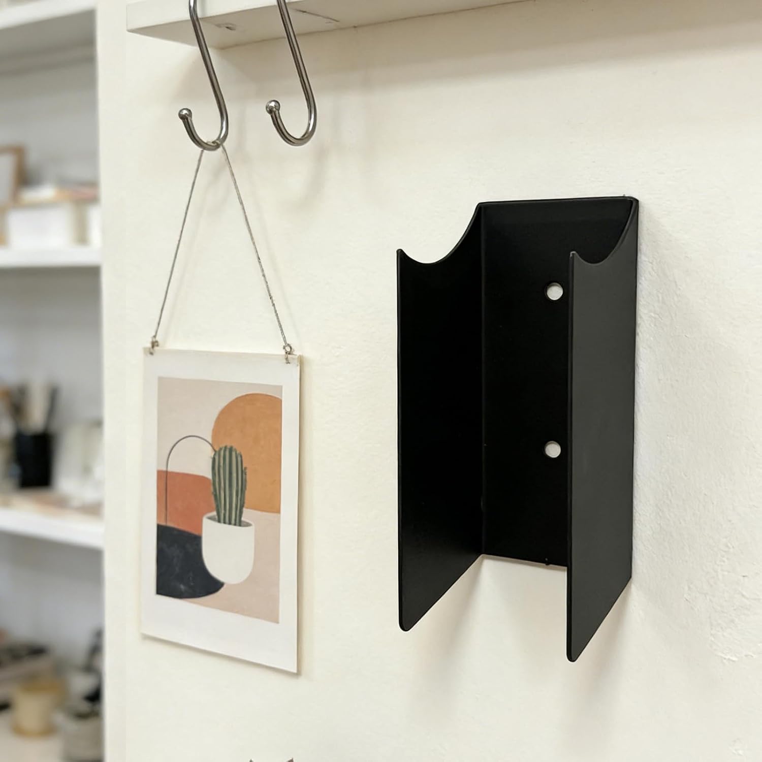 Support Mural Pour Balais, étagère De Rangement Pour Outils Dans Le Garage – Support Pour Balais Et Serpillères En Acier | Convient Pour Appartement, Cave, Extérieur, Cour, Maison, Cuisine Et