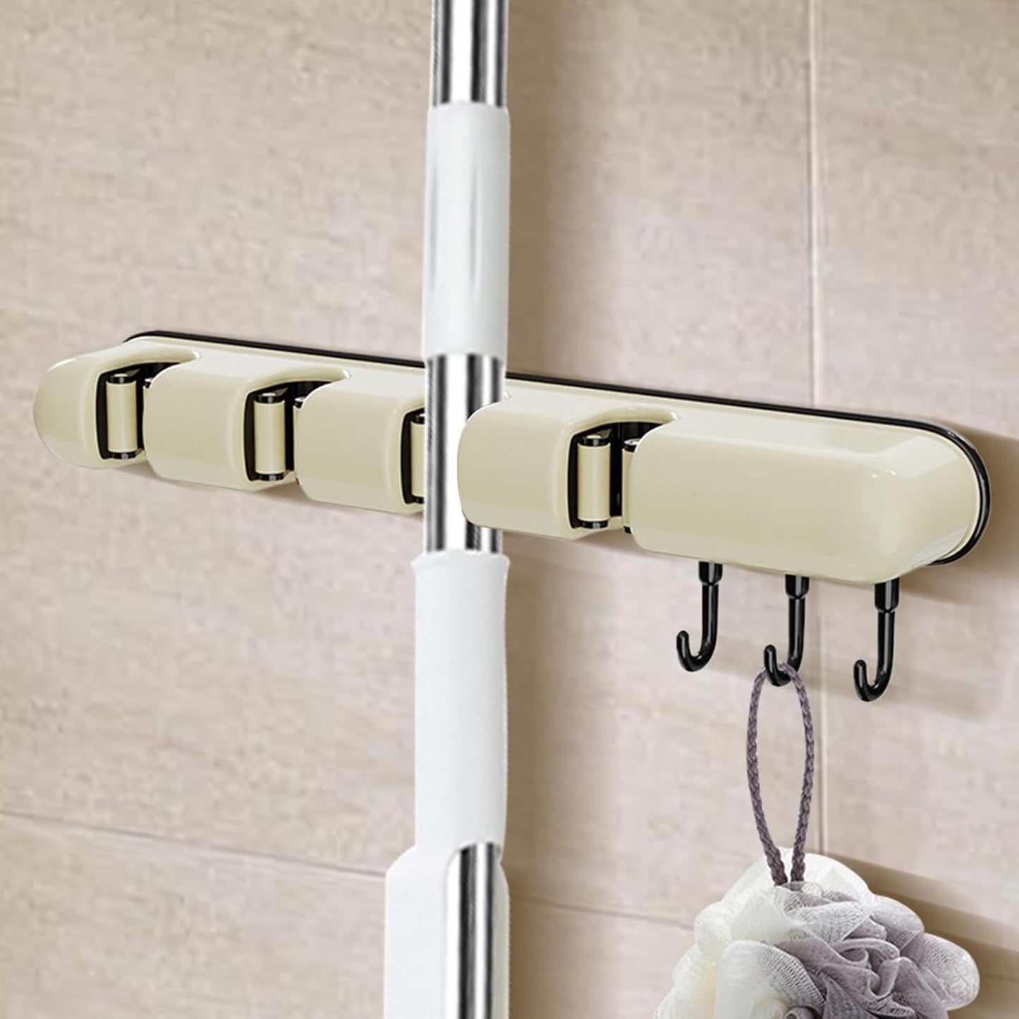  Organiseur D'outils De Cuisine, Porte-outils De Garage, Support De Balai Sans Perçage, Organisateur D'outils Multifonctionnel, Organisateur D'outils De Jardin, Organisateur De Balais Et De