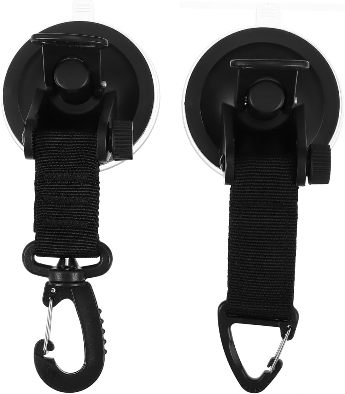  Gatuida Crochets à Ventouse Noir 2pcs Fixation Par Crochet Haute Résistance Et Légers En Abs Et Nylon Pour Activités De Plein Air Et Voyage