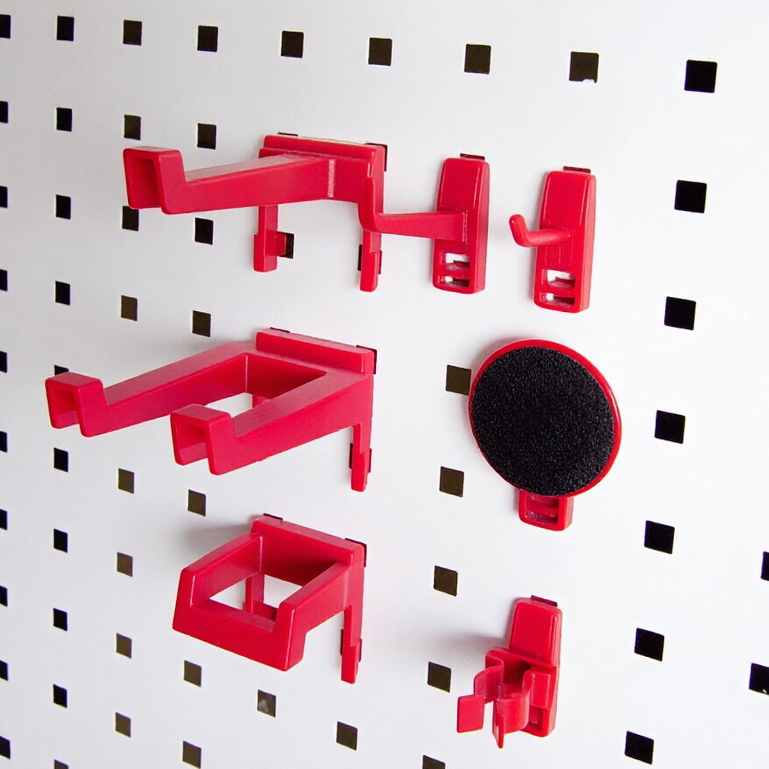  Crochets Solides Pour Organisation D'outils, Fixation Murale De Garage, Accessoires