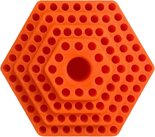  Porte-Hexagonaux - Support Stockage Pour Pointes De 4,8 Mm,Organisateur D'accessoires Pour Tournevis | Pour Garage Travail Du Bois Outils Électriques Électricien Construction Plaques En Plâtre Charpen
