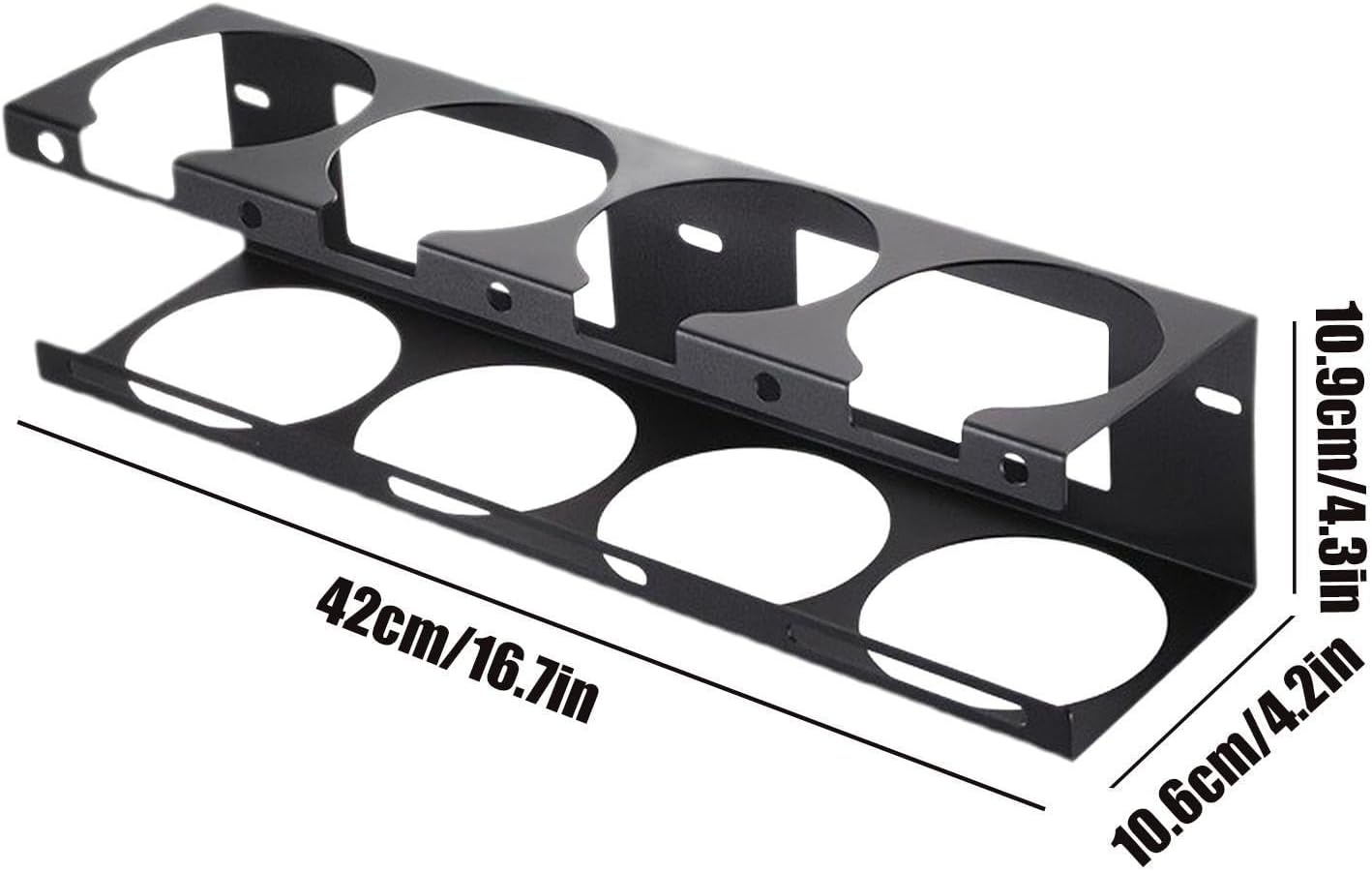  Porte-électrode Pour Le Soudage | 4 Fentes Double Couche Gain De Place - Porte-électrode Rack De Rangement Pour Garage | Pour Salon, Garage, Sous-sol, Appartement, Technicien, Hommes, Adultes