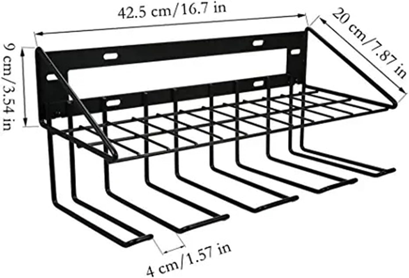  Générique Range-outils Mural - Supports Métalliques Robustes Et Rangement | Range-perceuses,pour Atelier, Garage, Maison, Rangement, Cabane