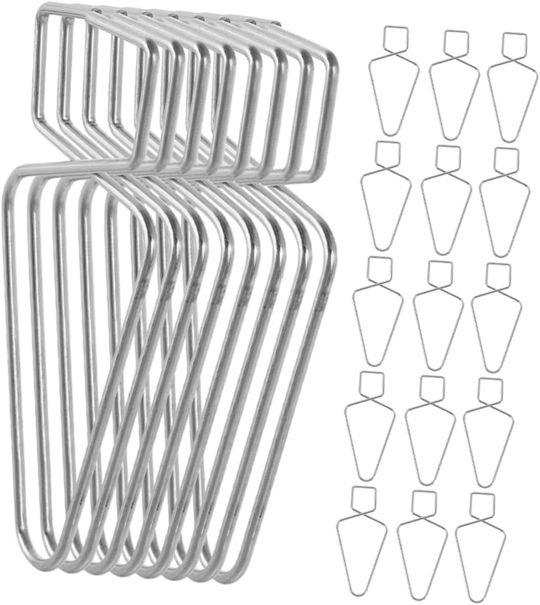  Ciieeo 30pièces Crochets De Suspension Pour Faux Plafond Clips Pour Dalles Supports De Plafond Robustes Installation Facile Sans Perçage Pour Maison Et Bureau