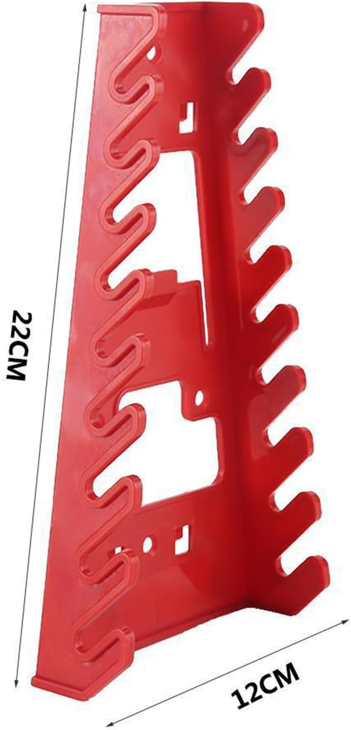  Générique Wrench Organizer, Heavy-Duty Pegboard Rack, Space-Saving Tool Holder, Screwdriver Storage Stand, For Garage, Workshop, Repair Shop, Living Room Tool Wall Setup And More