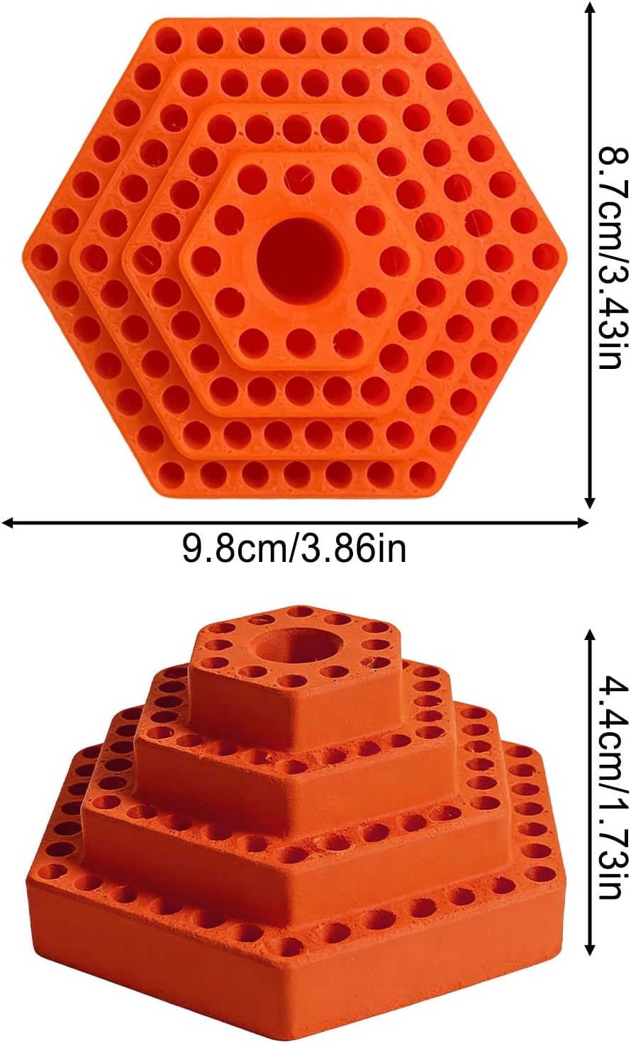 GENERIC Porte- Hexagonaux – 4,8 Mm – Rangement Des, Pour Le Travail Du Bois, électricien, Construction, Charpentier électrique, Maison, Garage