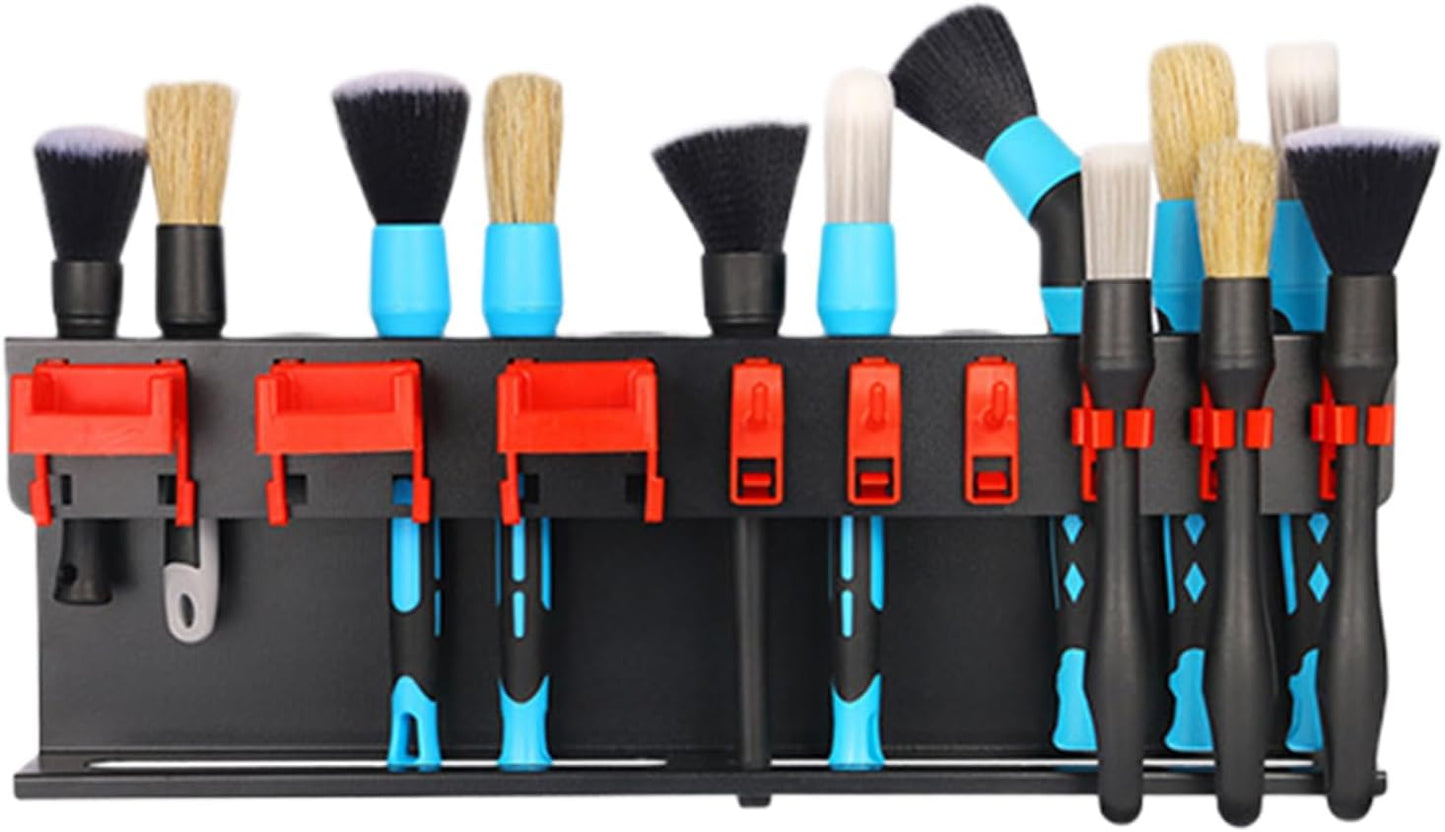 GENERIC Support Pour Flacon Pulvérisateur – Organiseur Mural Pour Outils Pneumatiques, 45 X 15,5 X 6 Cm – Outils De Nettoyage Avec Design Multifonctionnel – Porte-bouteilles Avec Support Pour Bouteilles De