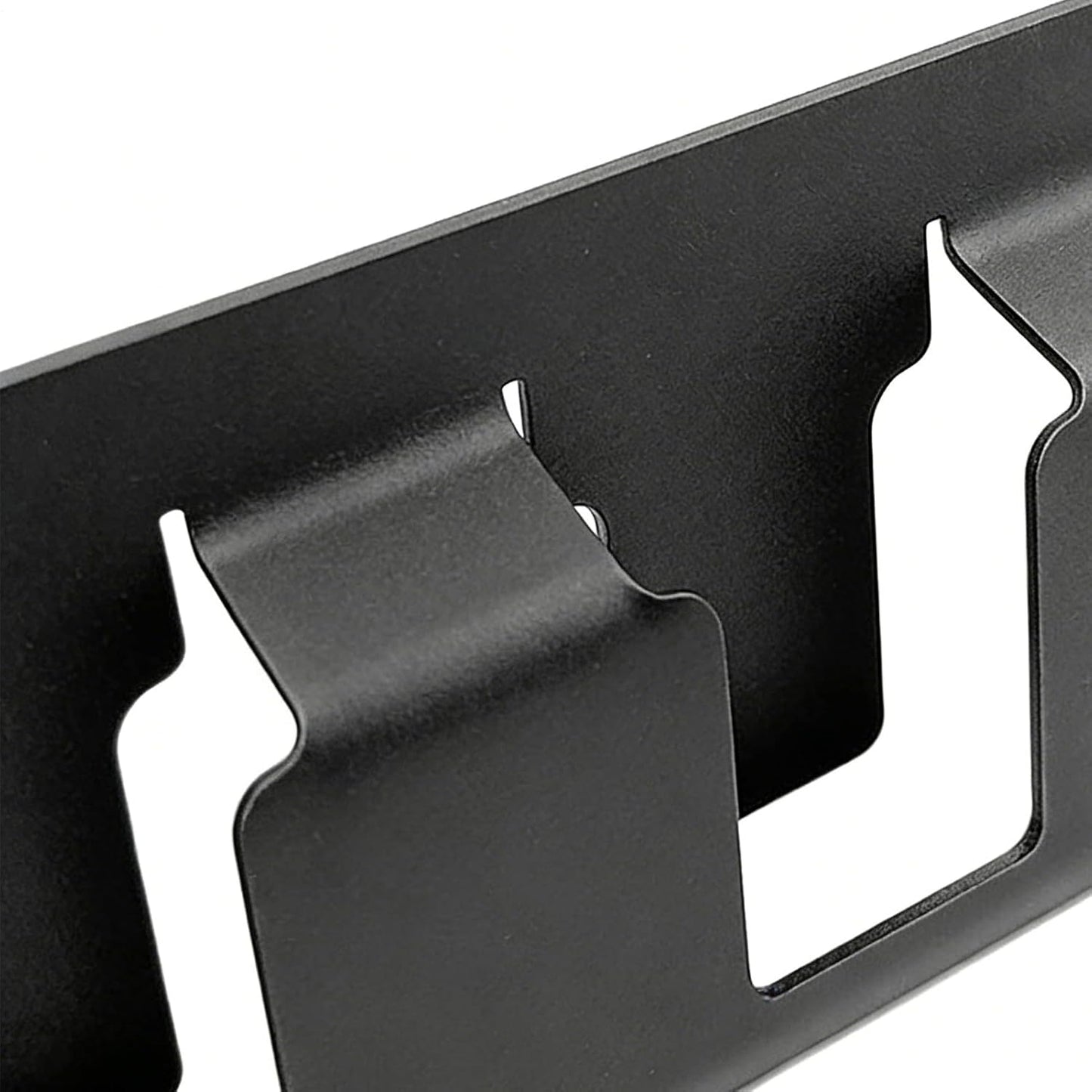GENERIC Support Mural Pour Organiseur De Piles – 4 Emplacements De Rangement En Acier Massif Pour Une Organisation De La Batterie, Construction Robuste Avec Installation Facile, Accessoires D'outils