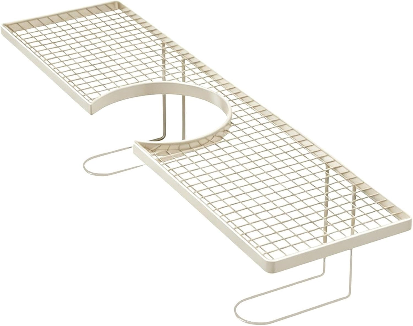 GENERIC Organiseur D'évier En Métal Pour Cuisine, étagère Au-dessus De L'évier, Pour Comptoir, Lavabo, Appartement, Dortoir, Salle De Bain, Hôtel, Restaurant, Toilettes