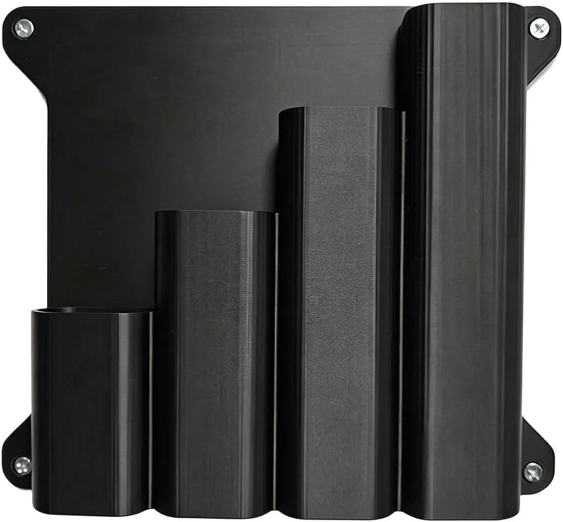 GENERIC Support De Rangement Pour Cravates à Fermeture éclair – Support Mural Pour Attaches De Câble Et Outils | Organiseur Compatible Avec Panneau Perforé Pour Garage, Atelier, Remorque, Abri De Jardin
