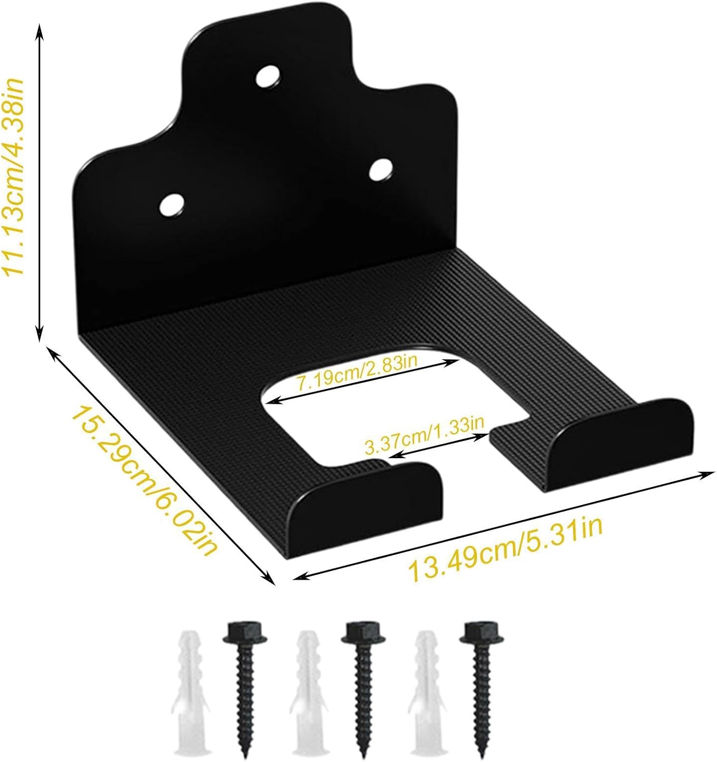  Support De Débroussailleuse - Râteau En Acier Inoxydable Économiseur D'Espace - Support De Rangement Pour Débroussailleuse - Pour Garage Jardin Ferme Cave Pelle Râteau Balai Serpillère Perceuse