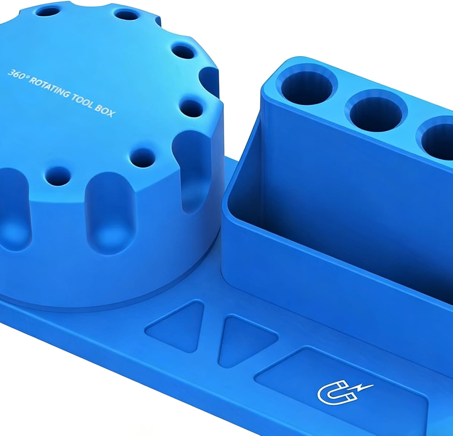  Porte-Clés Organisateur De Tournevis,Support Organisateur D'Outils Rotatif à 360 Degrés - Range-Tournevis Avec Base De Rangement | Pour Maison Atelier Garage Réparation