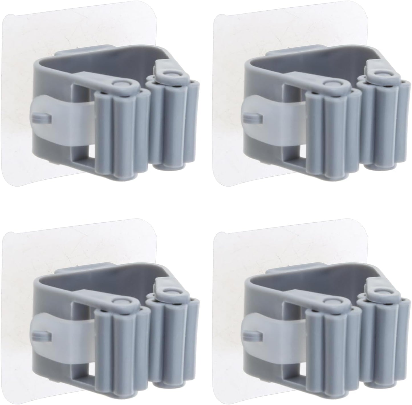  Lot De 4 Supports Muraux Pour Balai Et Balai Auto-adhésifs