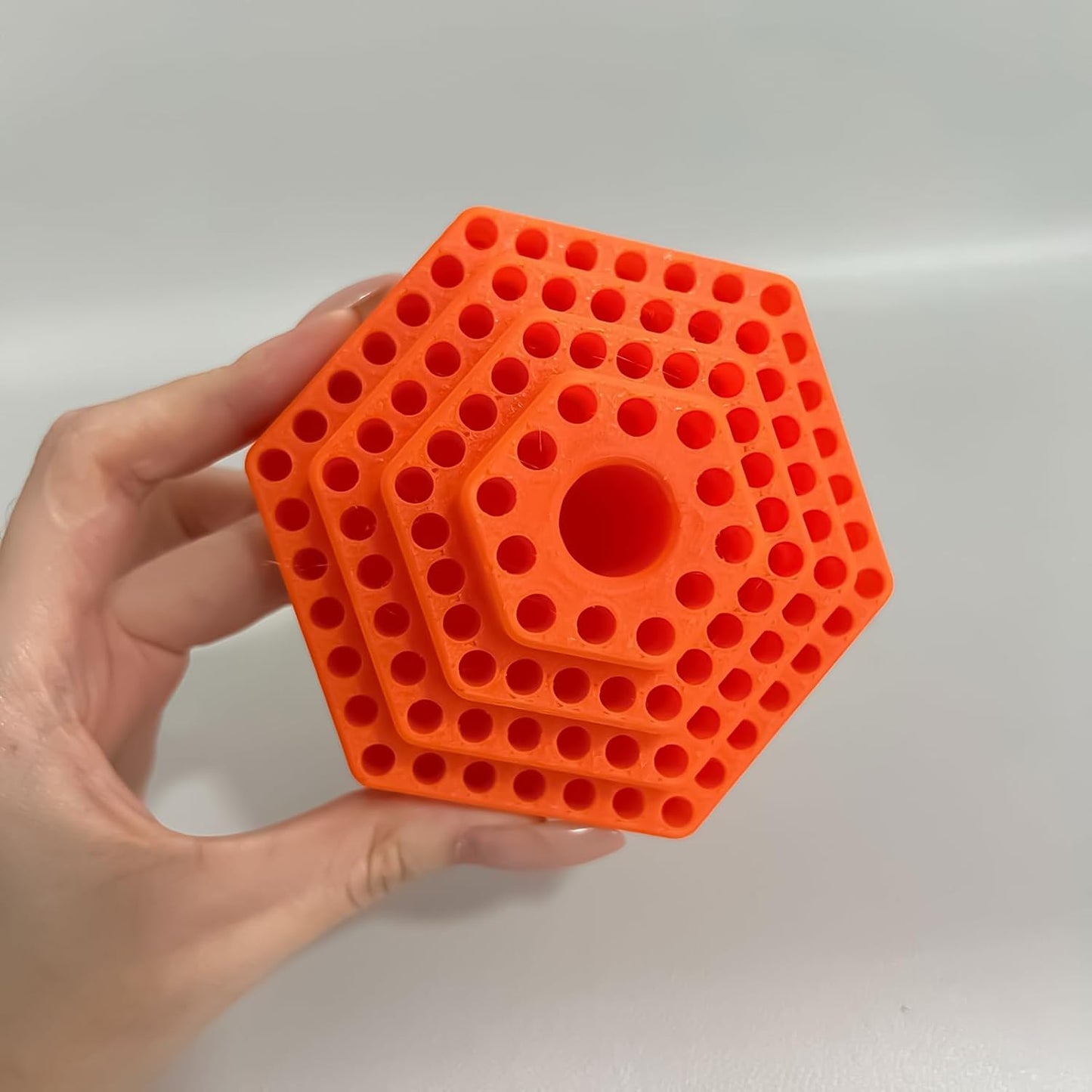  Porte- De Tournevis – Organiseur à Pointes Hexagonales De 4,8 Mm, étagère Compacte Avec Rangement Magnétique, Design Empilable Robuste, Idéal Pour Le Travail Du Bois, électricien