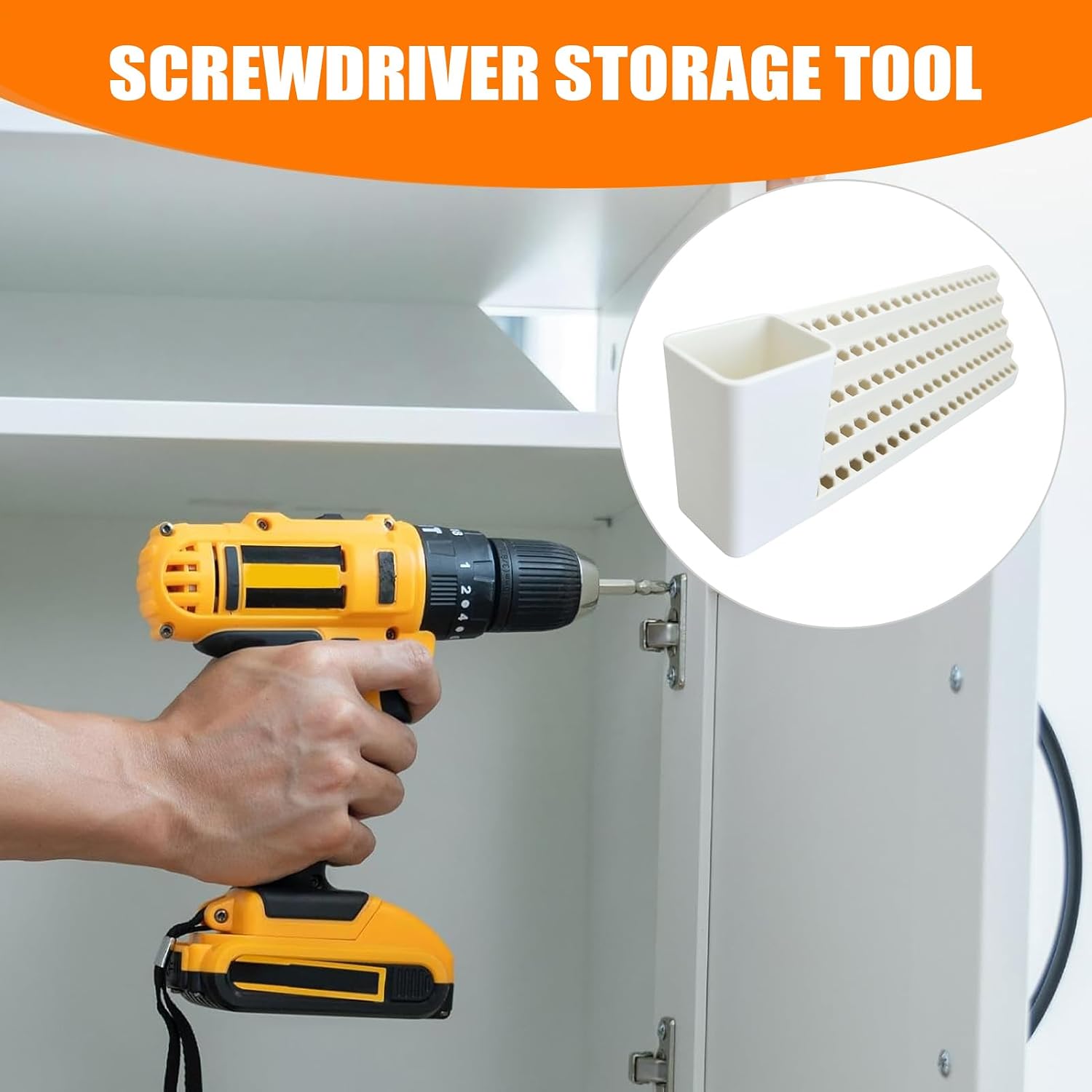  Support De Tournevis, Boîte De Rangement Murale étagée Pour Embouts De Rangement Pour Mécanicien, électricien, Charpentier, Garage, Atelier, Cave, Abri De Jardin, Buanderie à Domicile