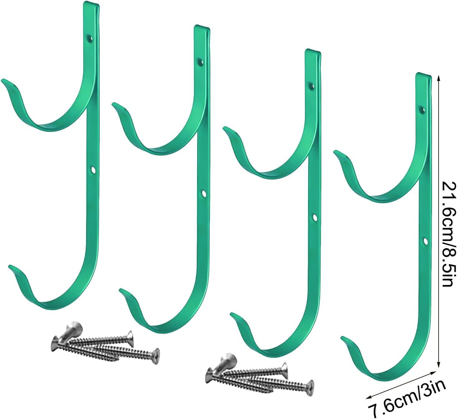  Crochets Pour Clôture De Piscine | Accroche-Portail En D'Aluminium Pour Tuyau De Piscine - Organisateur De Bord De Pour Perches Télescopiques Épuisettes Racleurs
