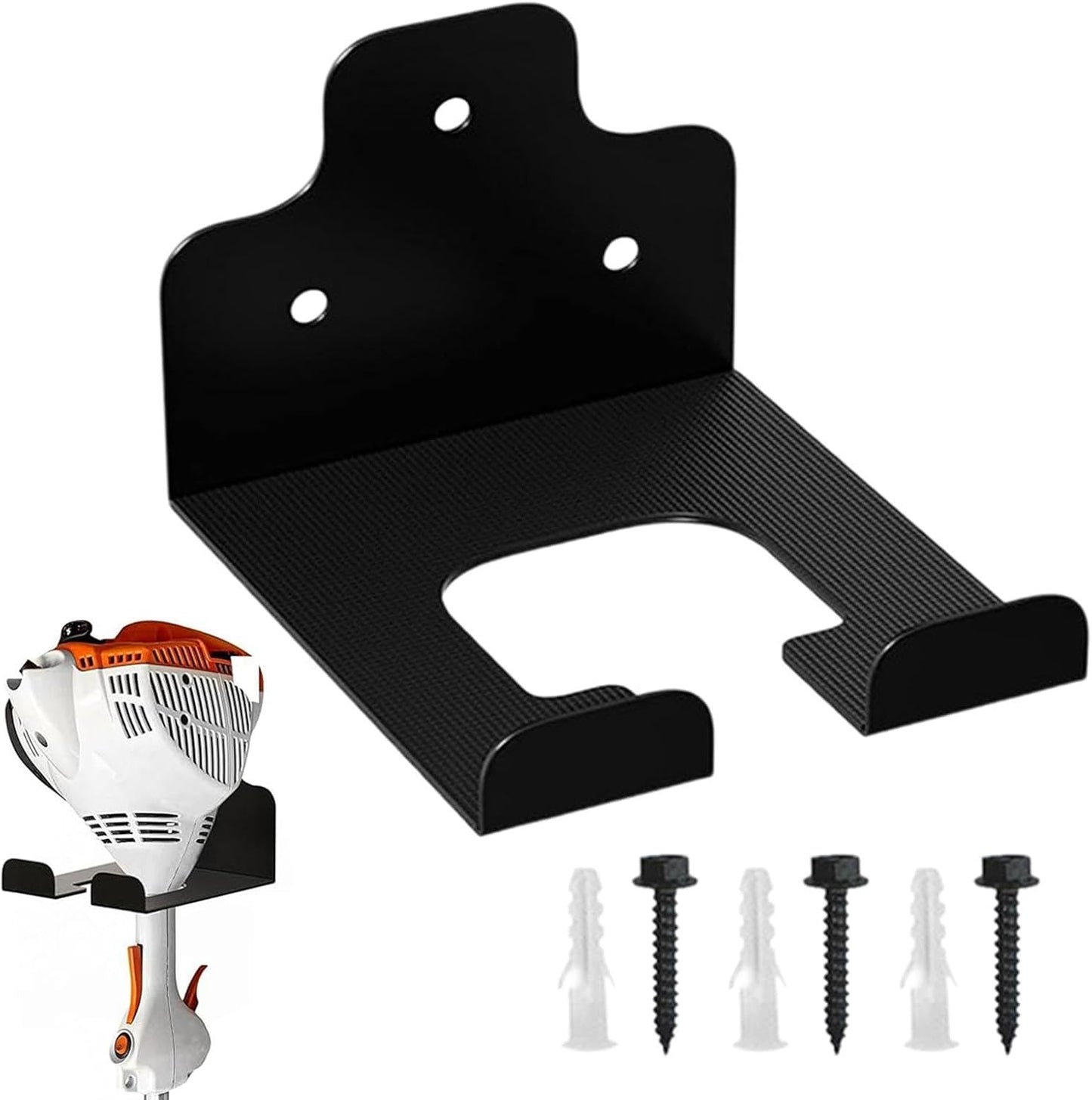 GENERIC Support Pour Outils électriques | Support Robuste Pour économiser De L'espace – Support Mural Pour Garage, Débroussailleuse D' , Intérieur, Extérieur, Jardin, Ferme, Sous-sol, Pelle, Râteau, Balai