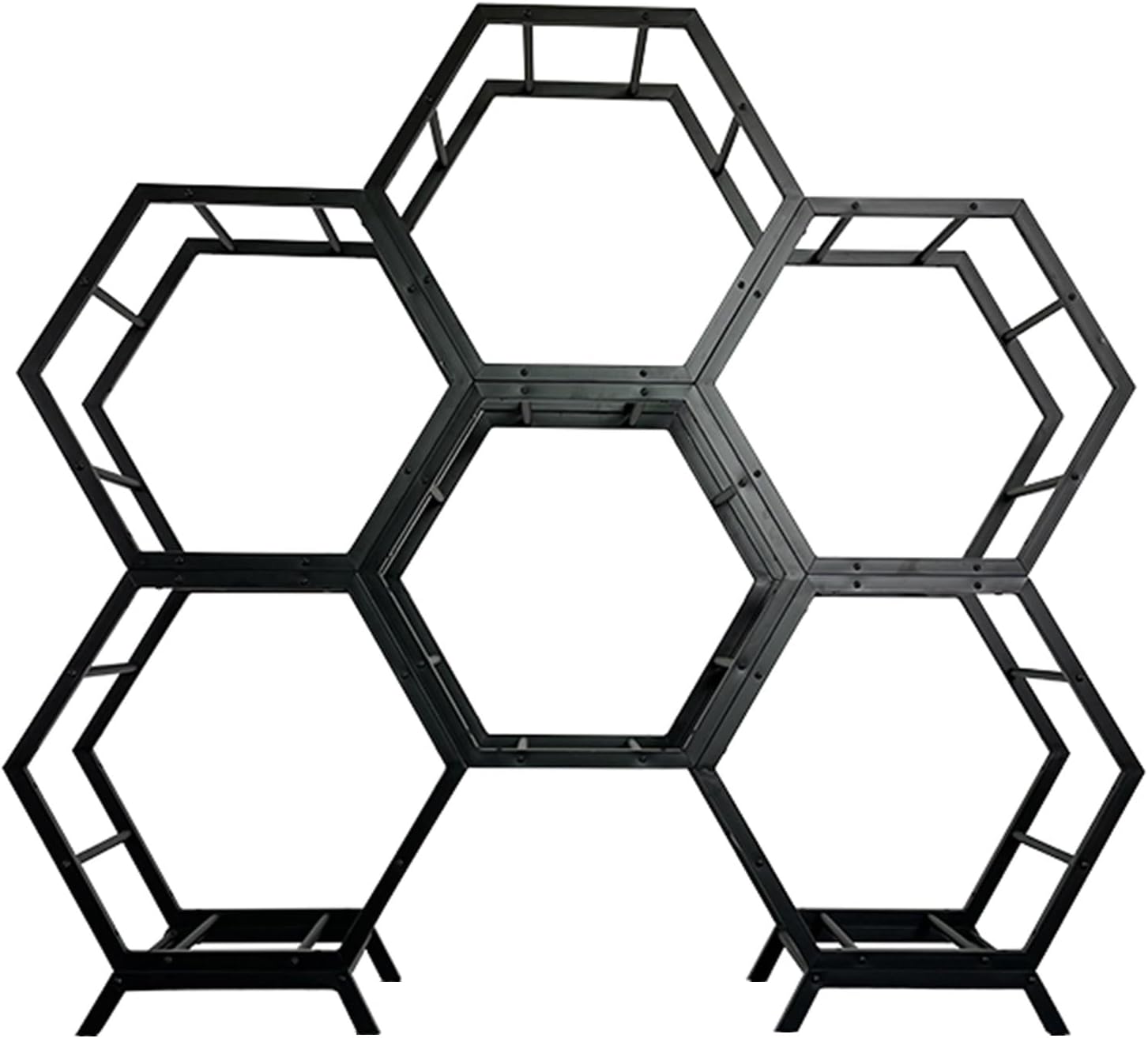  Générique Présentoir Empilable Pour Jantes De Pneus En Acier – Support Multi-pneus Pour Garage Et Atelier, Solution De Rangement Pour Moyeux De Roue De Voiture (Style 1-B)