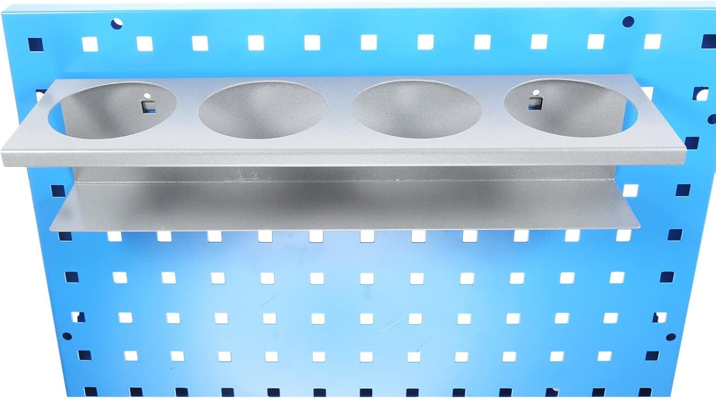  Porte-bouteilles En Acier Avec Trou De 80 Mm De Diamètre Pour Fixation Murale, Crochet Pour Colle/huile, Atelier, Garage, Cuisine, Salle De Bain