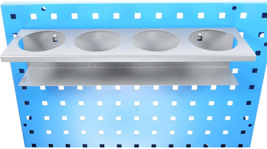  Porte-bouteilles En Acier Avec Trou De 80 Mm De Diamètre Pour Fixation Murale, Crochet Pour Colle/huile, Atelier, Garage, Cuisine, Salle De Bain