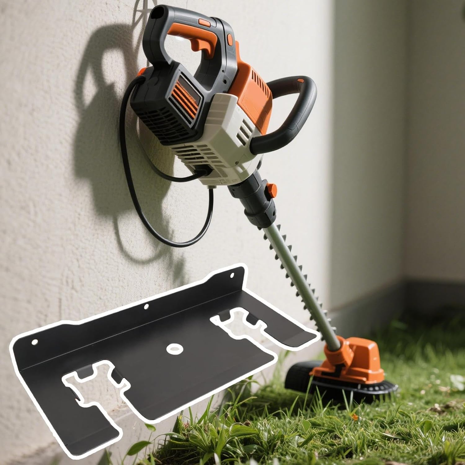  Générique Porte-Outils Mural Pour Garage | Organisateur Murale Pour Outils De Jardin - Organisation Gain De Place Antirouille Pour Atelier Remise Jardin Garage Maison