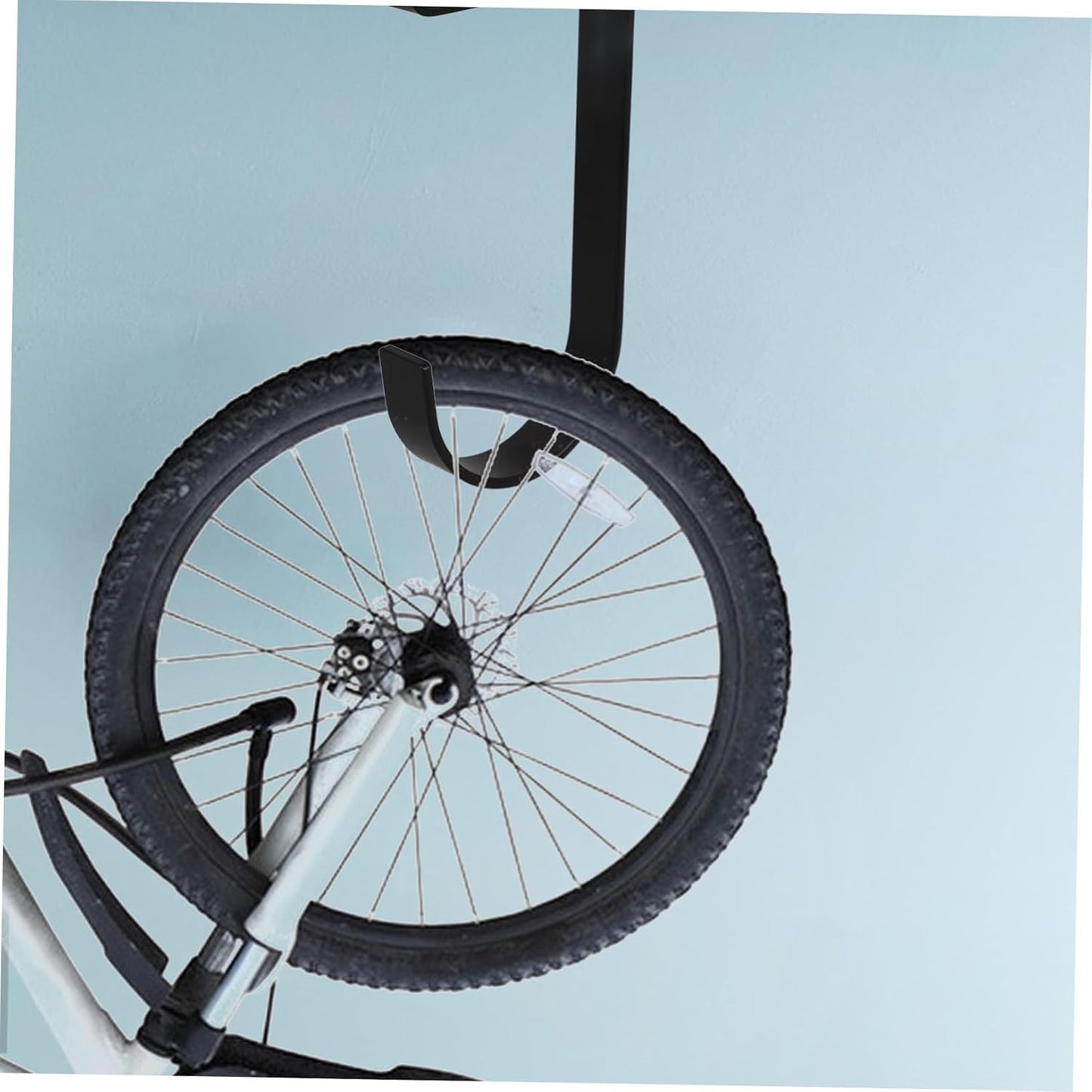  Ciieeo 4pièces Lot De Crochets De Garage Pour Plafond Étagère Murale Crochet Plat Robuste Pour Suspendre Des Vélos Cintre De Garage Pour Salle De Bain Salon Cuisine Noir