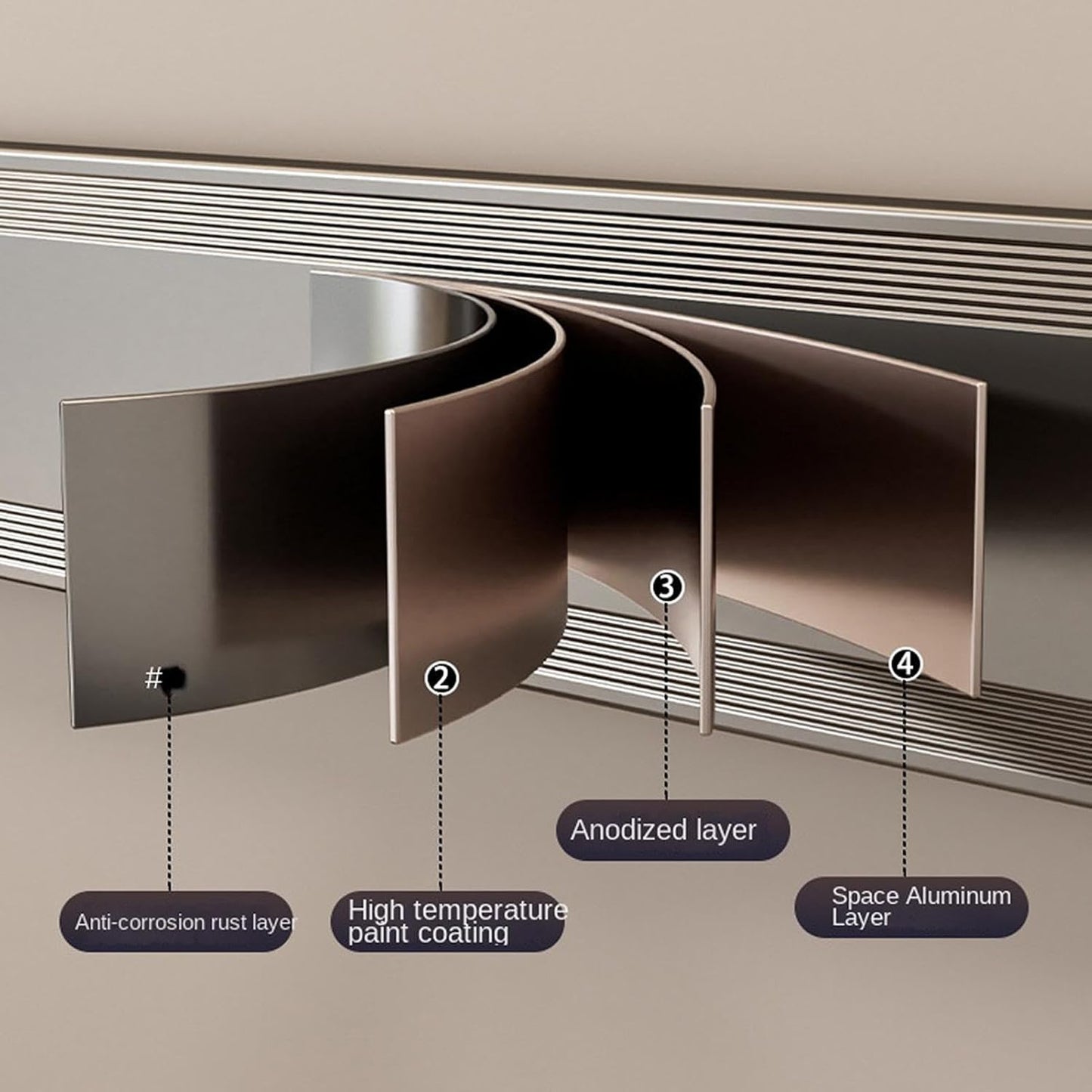 GENERIC Support Mural Pour Balai – Ventouse Robuste Et Antirouille, Organisateur D'outils De Nettoyage Ménager, Support De Serpillière, Crochet Utilitaire De Garage, Amélioration De La Maison, Pinces Pour