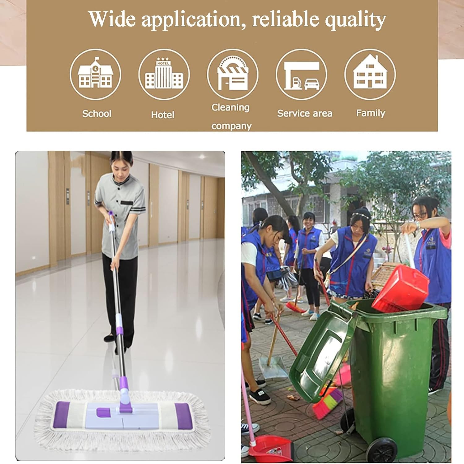  Support De Rangement Pour Balai Et Serpillière, Support Mobile Pour Balai Et Serpillière, Chariot à Outils De Jardin, Support Pour Balai Et Serpillière, Avec Roue à 360°, F