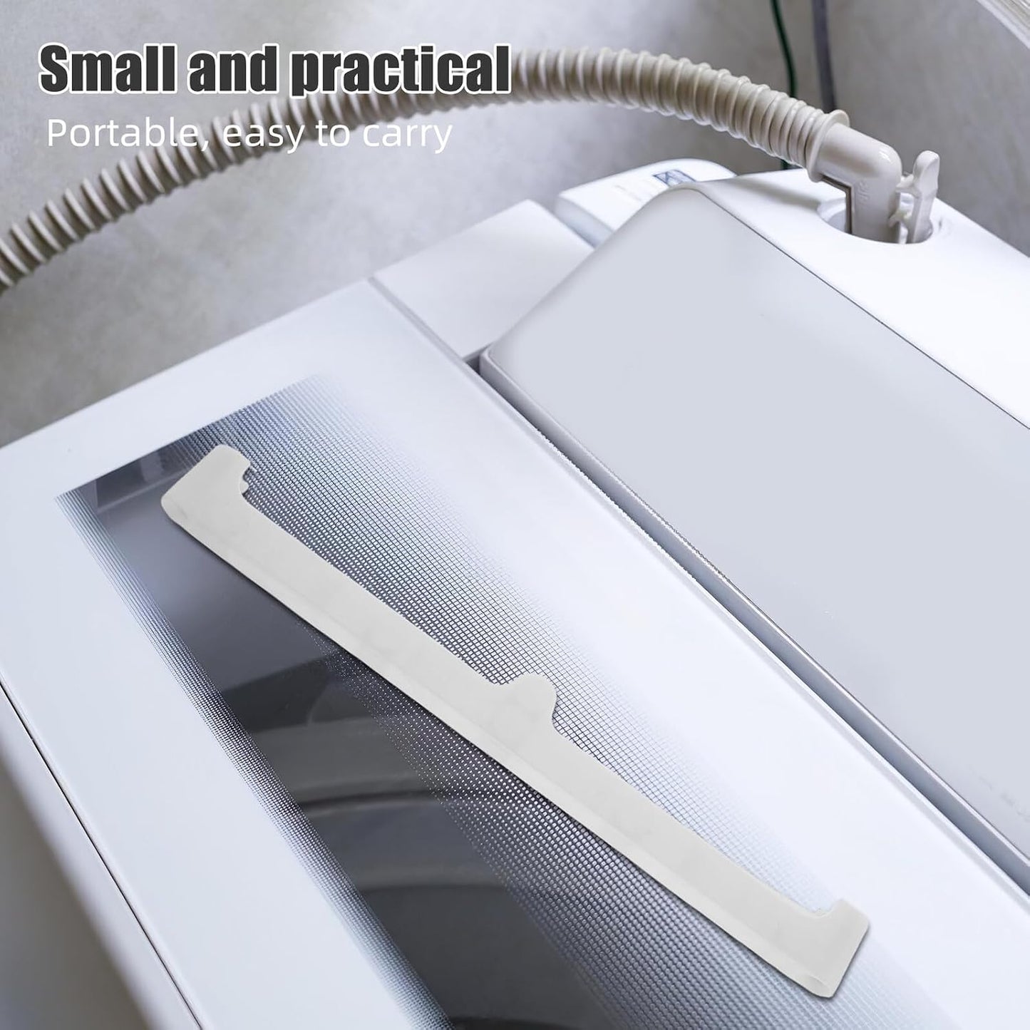  Ciieeo Support De Séchoir à Linge Plastique 44 CM Trou 19 CM Lot De 6 Pièces Détachées Pour Étendoir Suspendu Accessoires Résistants à La Chaleur Optimisation Espace Pour Chambre Et