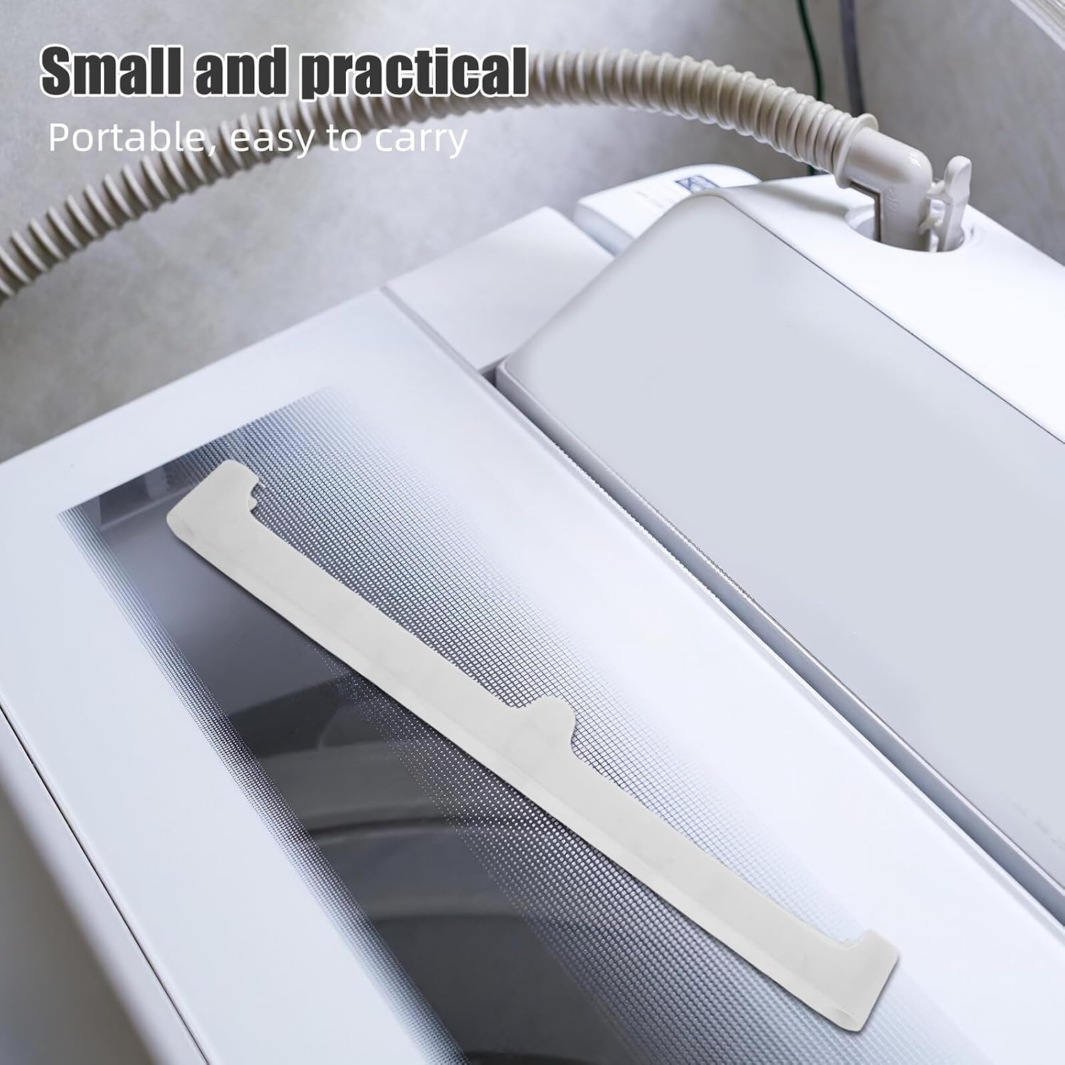  Ciieeo Support De Séchoir à Linge Plastique 44 CM Trou 19 CM Lot De 6 Pièces Détachées Pour Étendoir Suspendu Accessoires Résistants à La Chaleur Optimisation Espace Pour Chambre Et
