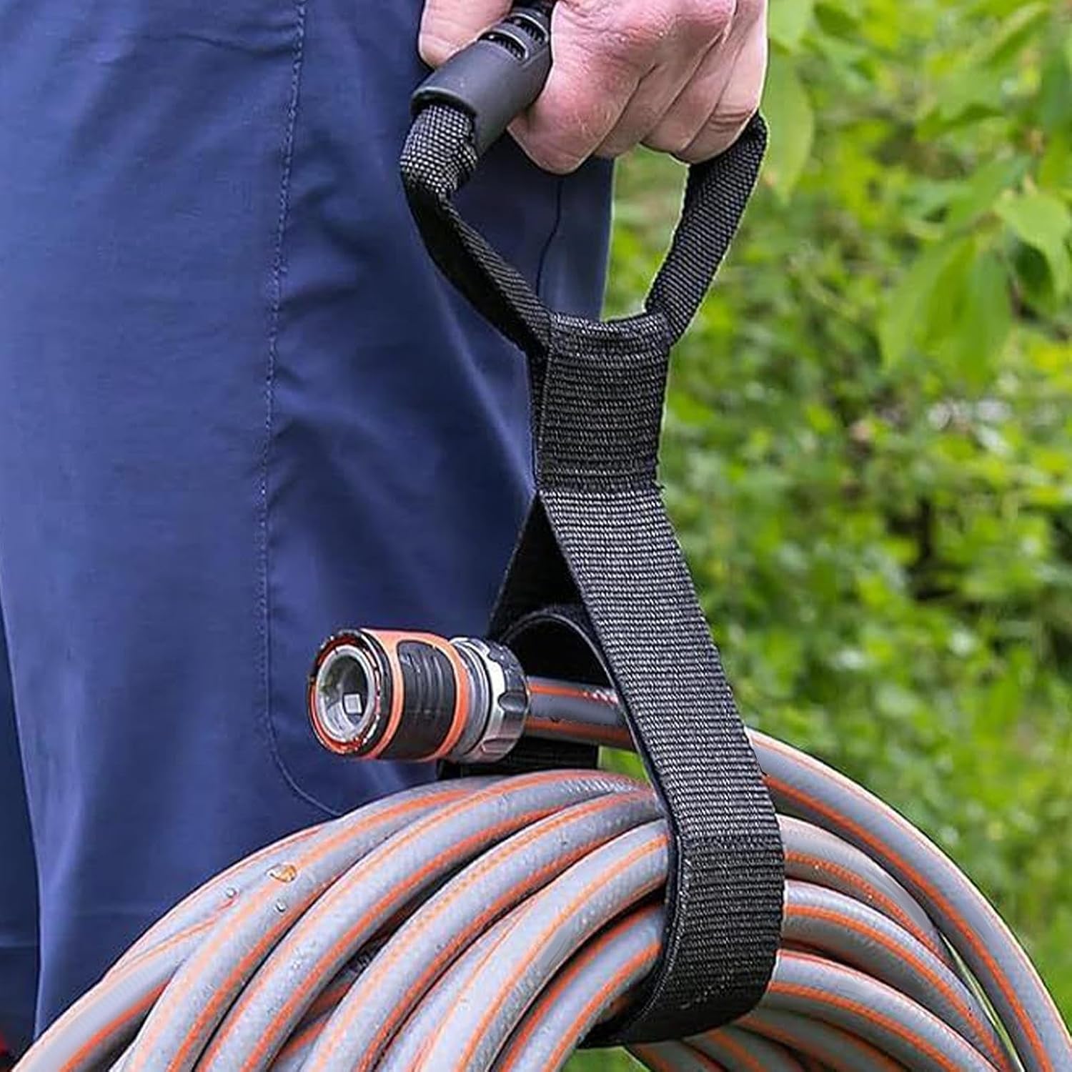  Sangles De Rangement,Organisateur De Câbles Cordes Avec Poignée | Accroche-câbles Multifonction Solides Pour Garage Atelier Jardin Maison