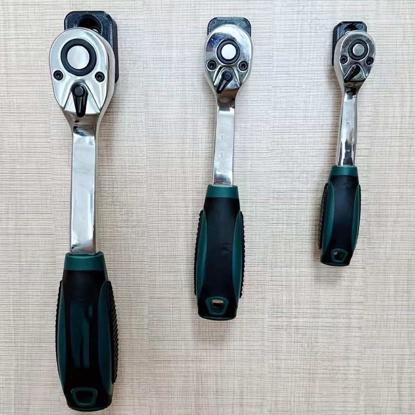  Porte-outils Mural Robuste En Plastique, 3 Pièces, Pour Systèmes D'organisation De Jeu De Douilles, Porte-clé Robuste, Porte-outils Permanent
