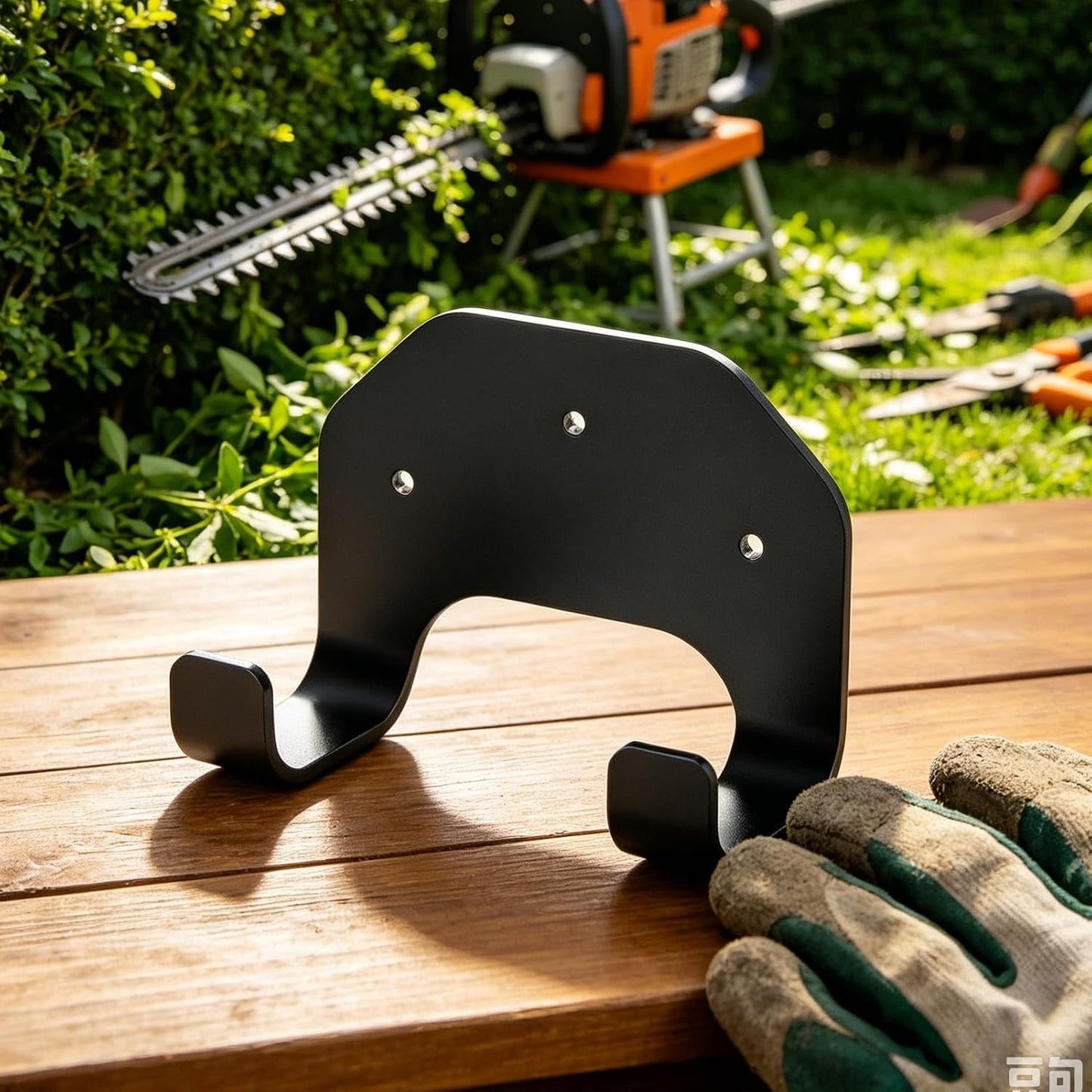  Support Pour Débroussailleuse De Remorque | Support Organisateur D'Outils | Mural Taille-haie | Pour Garage Atelier Abri De Jardin Grange Sous-Sol Pelouse