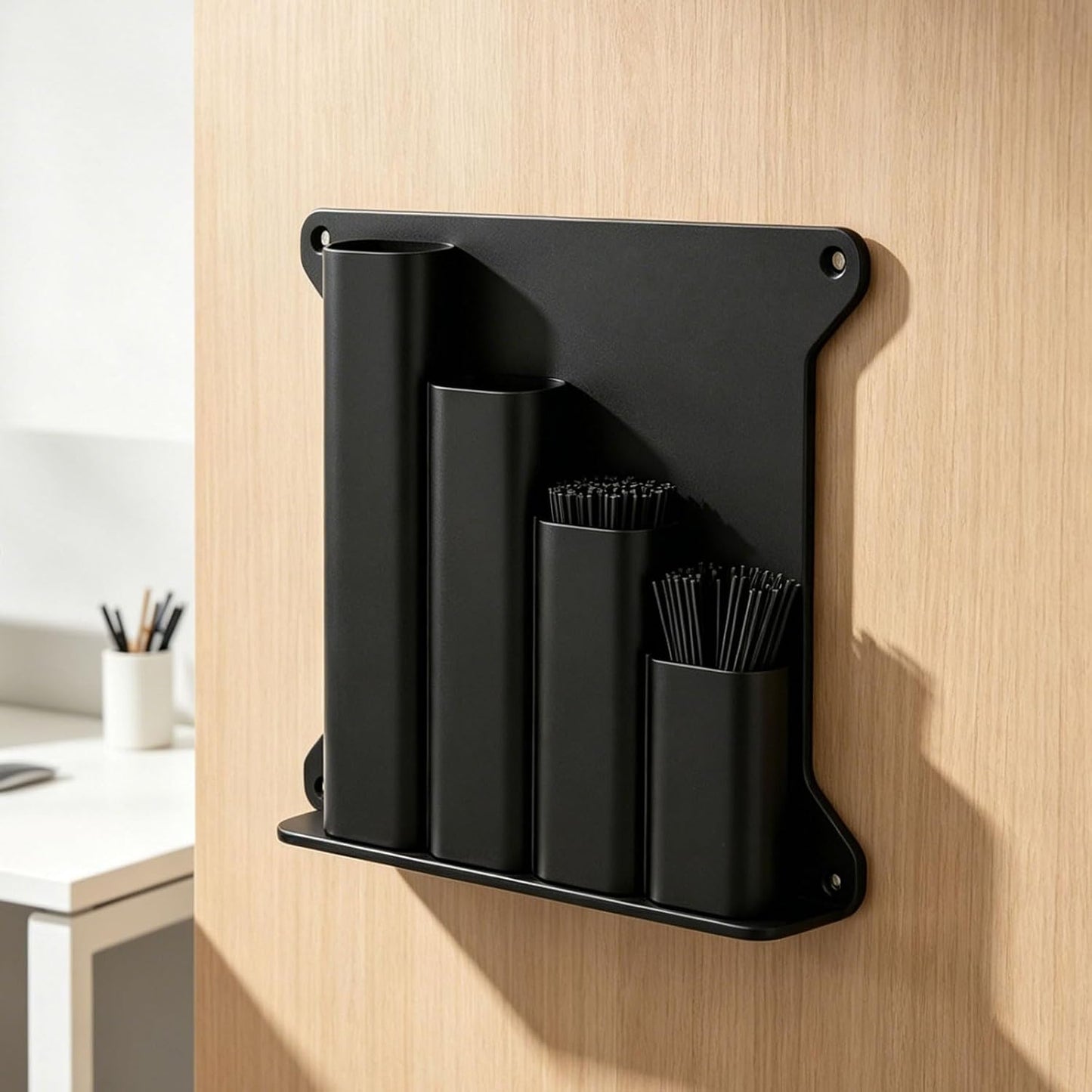  Panneau De Support Mural Pratique Pour Ranger Efficacement Les Câbles Et Les Outils
