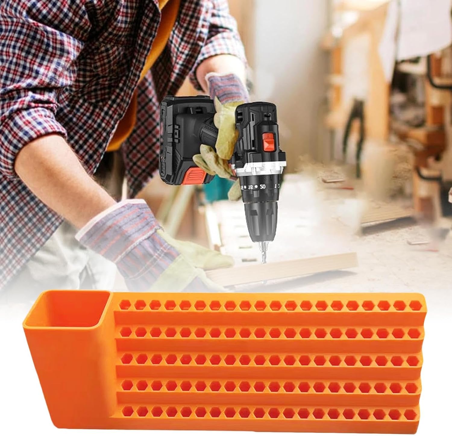 GENERIC Rangement De Tournevis – Rangement De Forets, Gain De Place Pour Le Jardin, La Construction, La Cave, La Menuiserie, L'électricien, L'atelier, Le Mécanicien