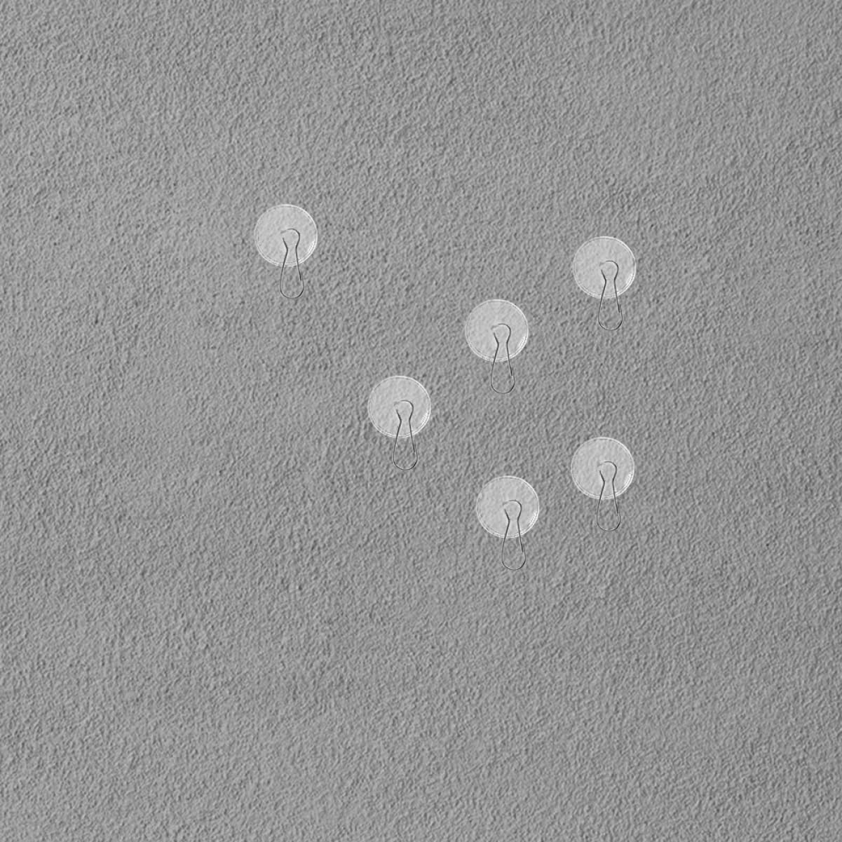  ULTECHNOVO 50 Pcs Crochets De Plafond Adhésifs 3 Cm Crochets Auto-adhésifs Pour Suspendre Posters Et Plantes Sans Perçage Réutilisables Pour Décorations D'intérieur