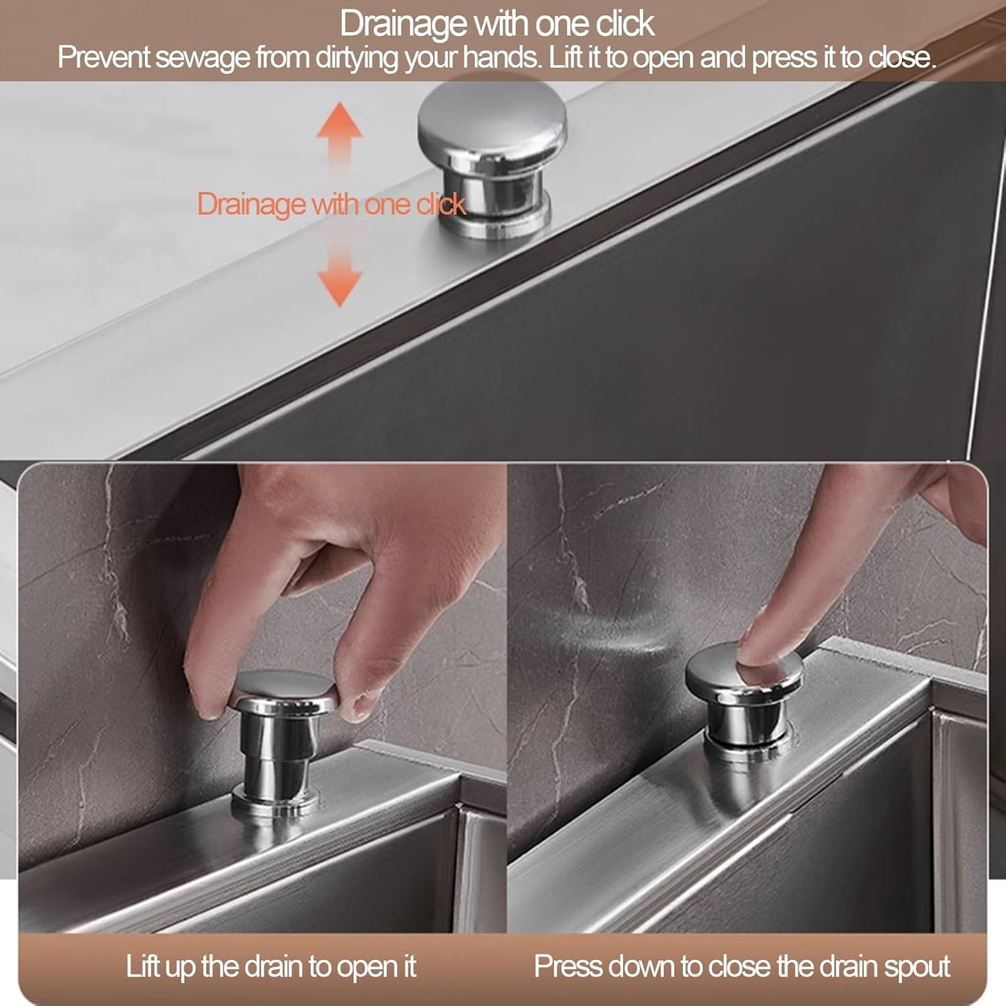 GENERIC Support Pour Balai Et Chariot à Outils De Nettoyage Avec 10 Emplacements, Support De Rangement Mobile Pour Parapluie, Accoudoirs Et Bouton De Vidange, Idéal Pour Un Usage Domestique Et Commercial