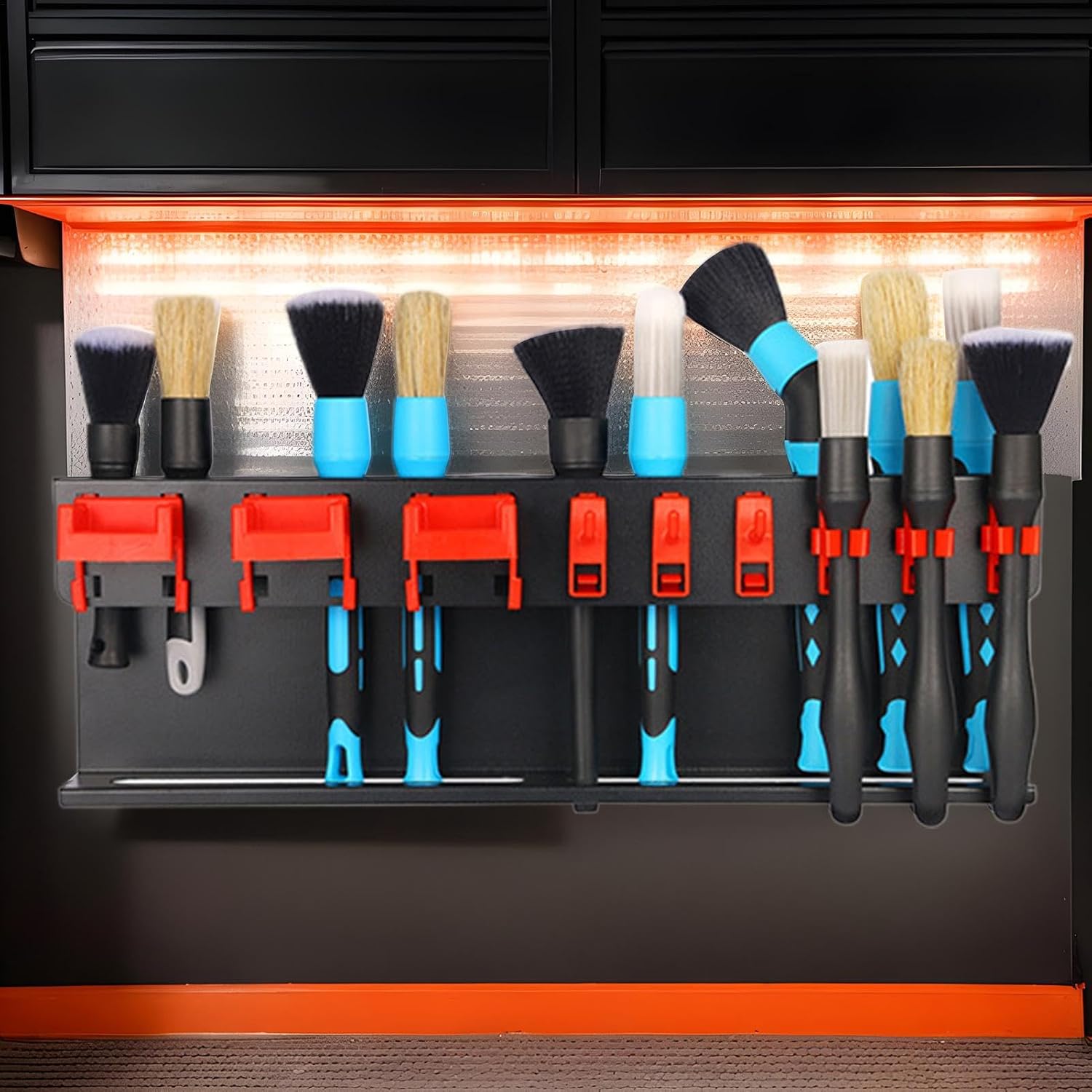  Support Mural Pour Flacon Pulvérisateur, Porte-brosse Pour Bouteille,Support Mural Pour Bombe Aérosol Pour Organisateur D'outils Pneumatiques - Support à Outils Pneumatiques, Stockage