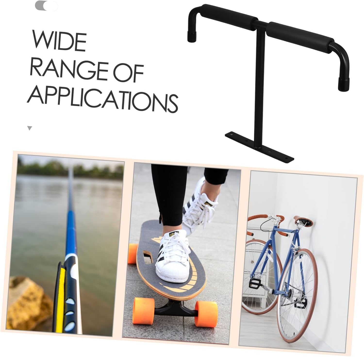  Angoily Supports De Rangement Suspendus Pour Garage De Suspension Pour Échelle Cintre Robuste Pour Vélo Kayak