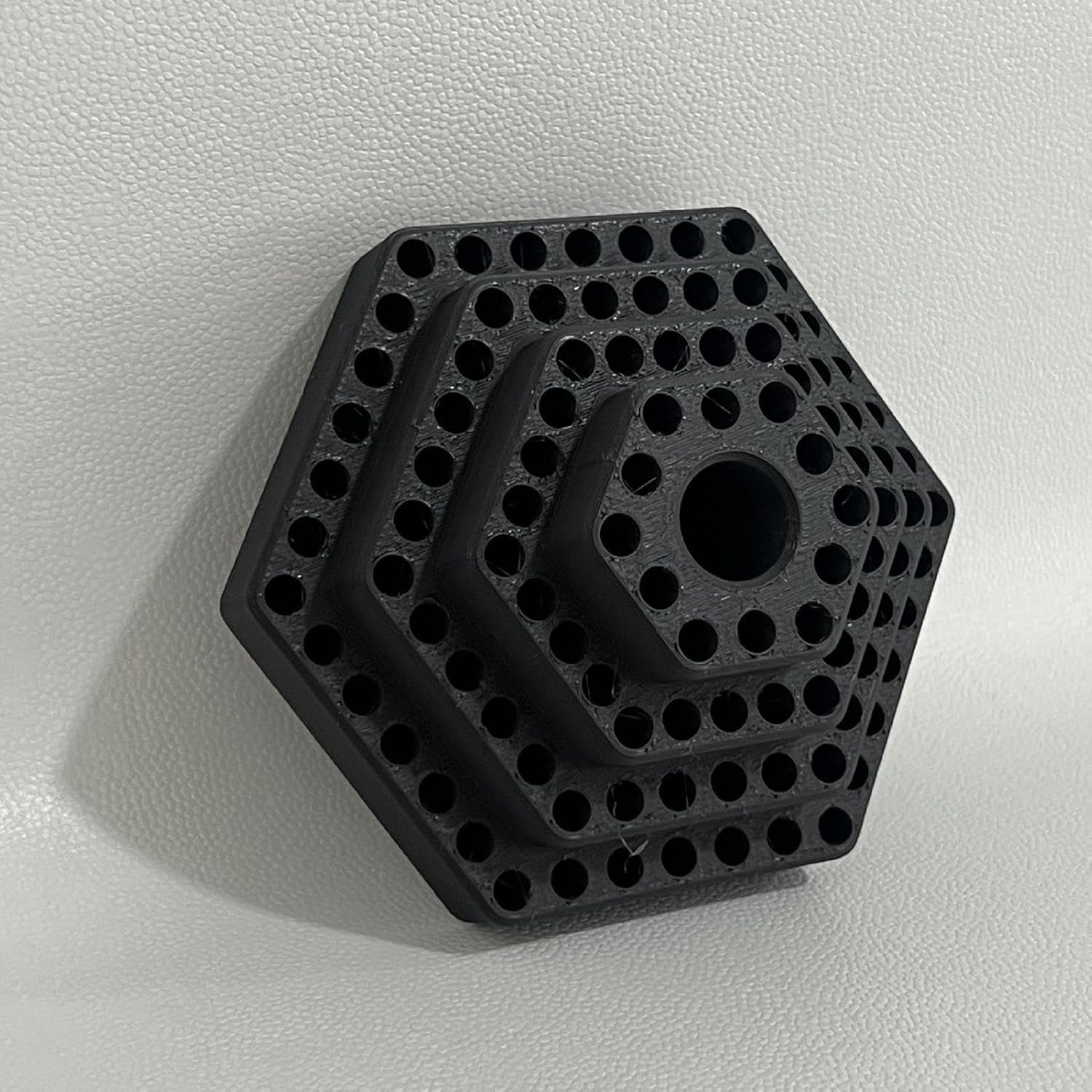 GENERIC Porte- Pour Perceuse, Support De Forets De 4,8 Mm Avec Fentes Sécurisées, Support Avec Base Stable, Organisateur D'accessoires à Outils à Accès Rapide, Rangement Pour Garage, Charpentier