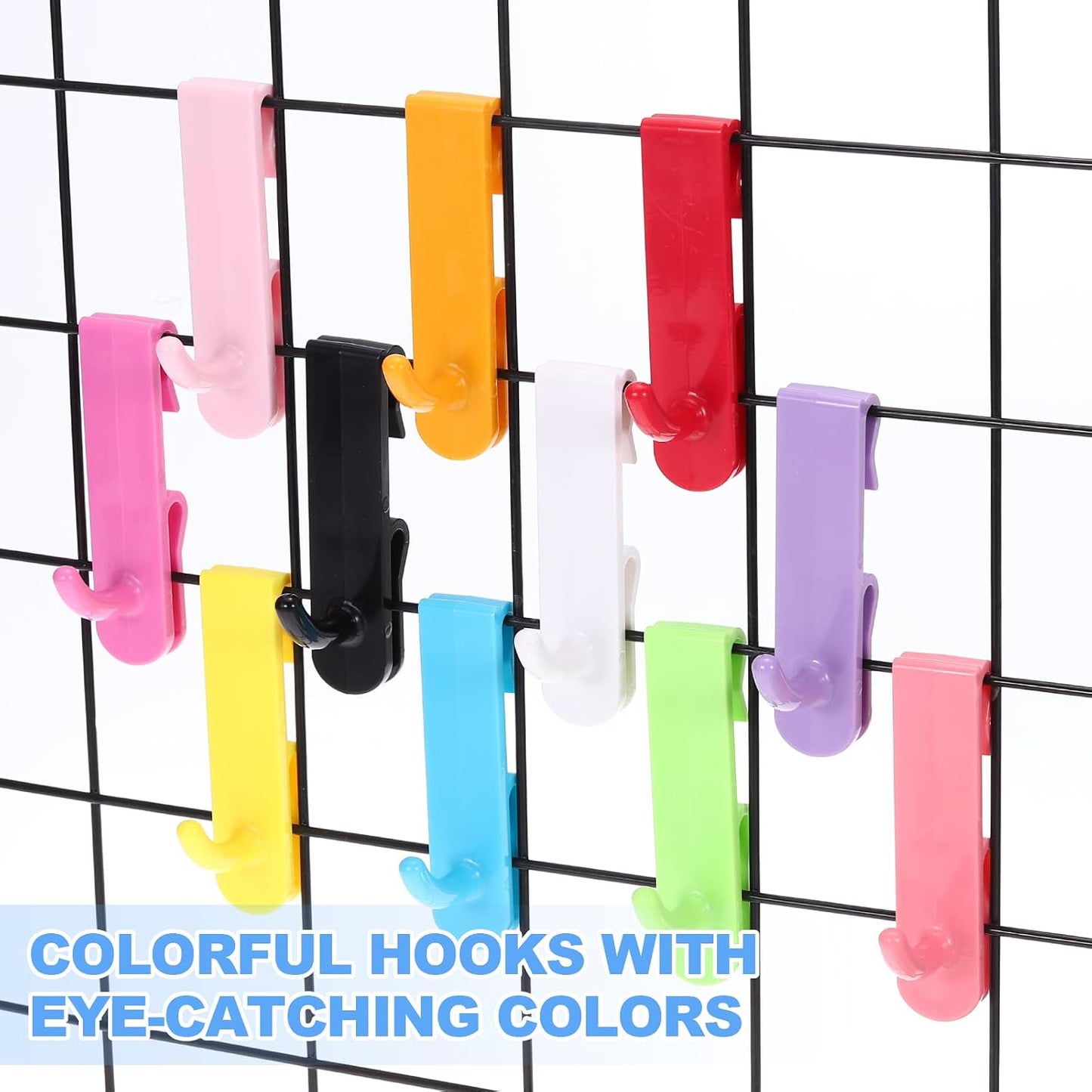  Sourcing Map Lot De 10 Crochets Muraux En Plastique Pour Panneau Mural De 7,1 Cm, Crochets Utilitaires Pour Garage, Magasin, Entrepôt, Magasin, Maison, à Suspendre, Rouge Rose
