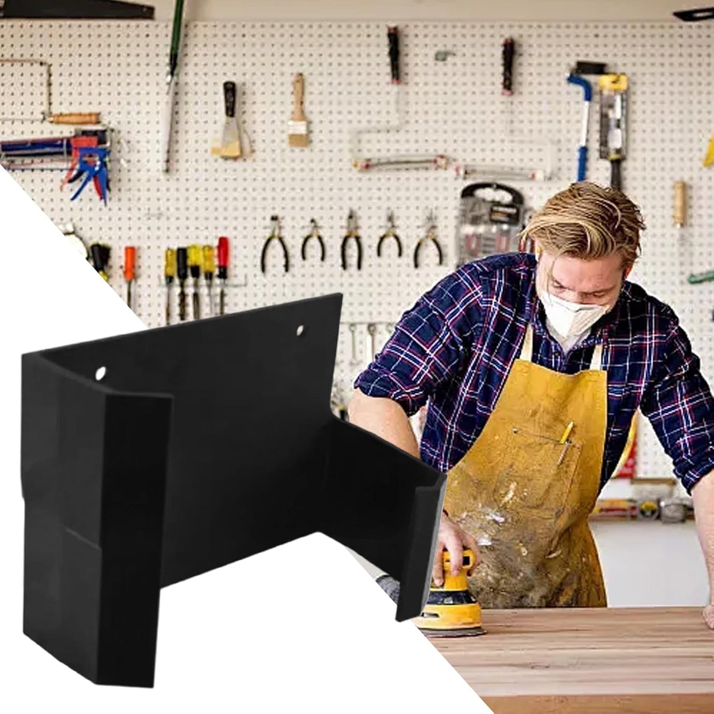 GENERIC Support De Rangement Pour Outils électriques, Organiseur De Perceuse, Support De Rangement Mural Robuste Pour Perceuse électrique, Marteau, Tournevis, Maison, Atelier, Réparation Automobile, Cour
