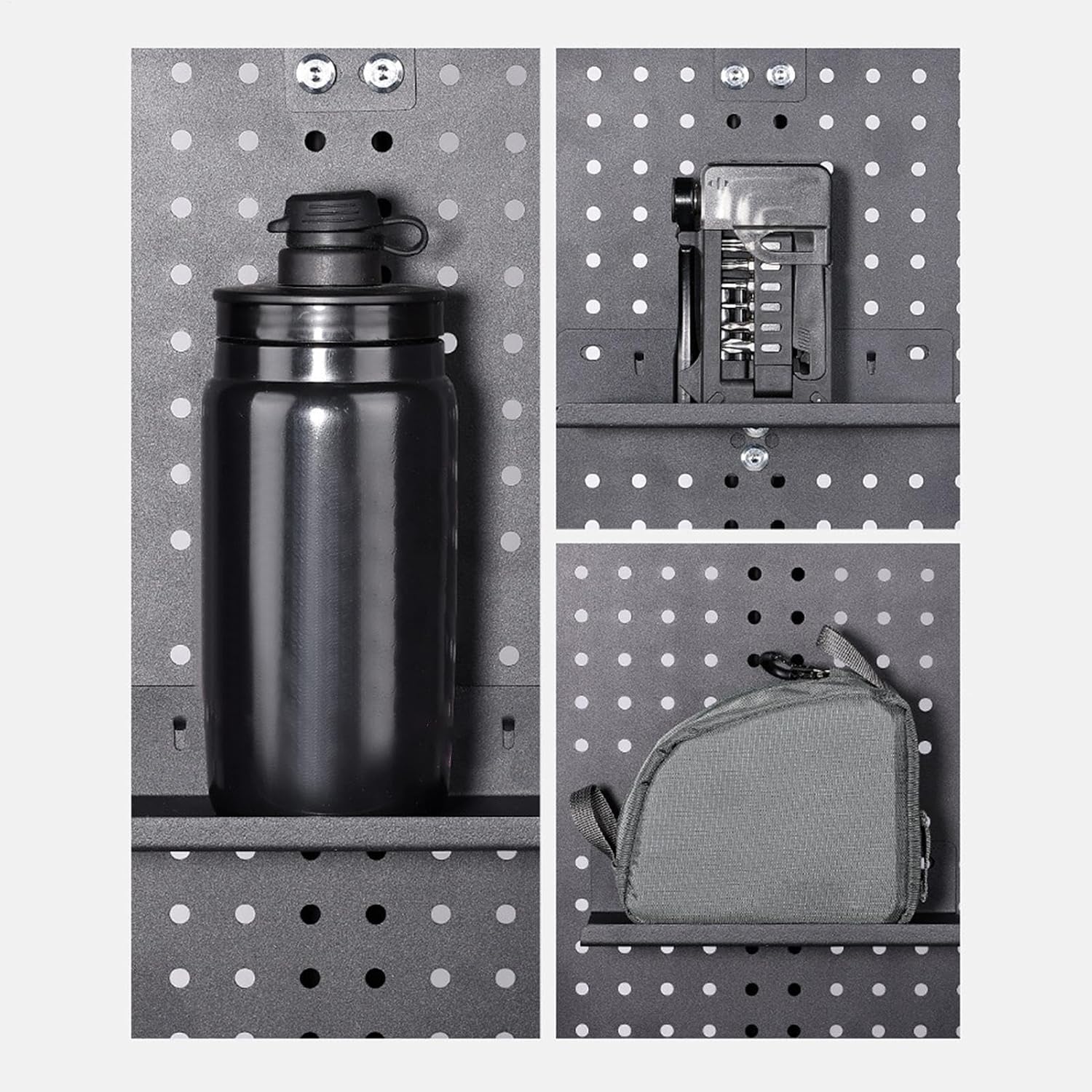  Panneau Perforé De Table – Organisation D'extension D'outils En D'aluminium – Support Pour Mur D'affichage | Pour Mur, Garage, Artisanat, Bureau, Atelier