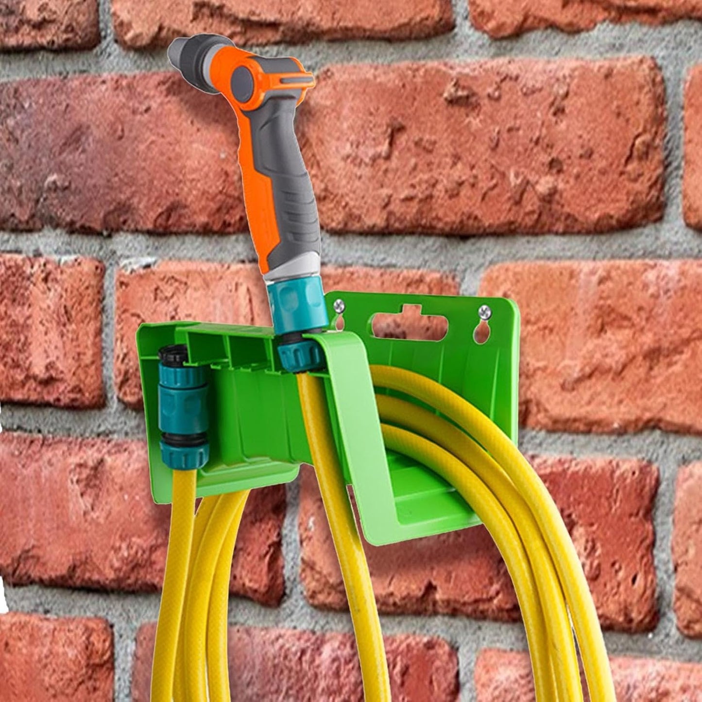  Support Pour Tuyau D'Arrosage,Support Mural Robuste | Rangement Extérieur Pour Tuyau,Pour Tube, Buse, Terrasse, Rampe, Clôture, Maison, Piscine, Camping-Car, Balcon, Garage, Marine, Tracteur