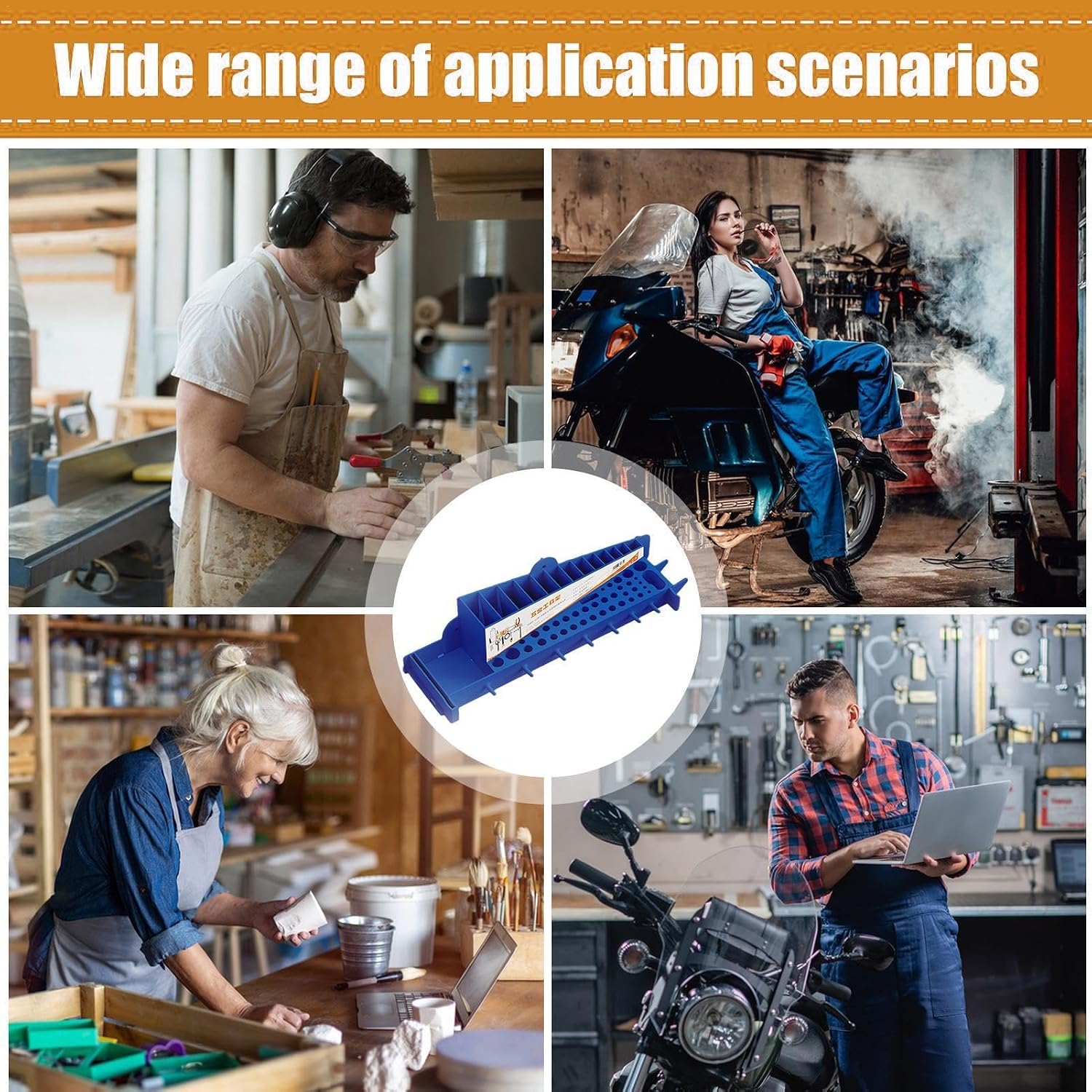 GENERIC Organisateur Mural De Garage | Organisateurs D'outils Et De Rangement De Garage – Organiseur D'outils De Jardin, Rangement D'outils Pour Garages, Ateliers