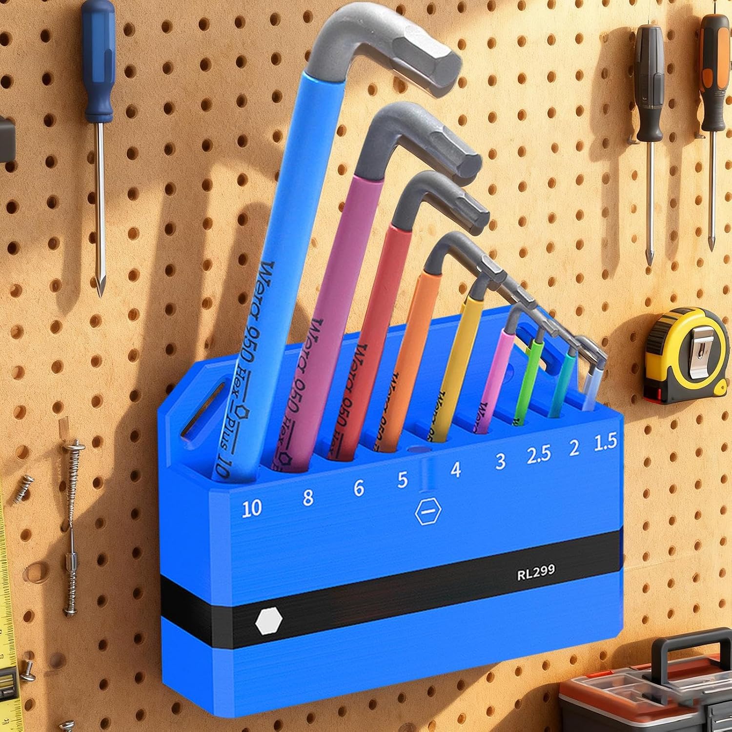 GENERIC Porte-outils, Système De Rangement Facile D'accès, Plateau D'établi De Travail Mécanique, Finition Résistante Aux Rayures, Fentes Haute Capacité, équipement Automobile Professionnel, Plateau