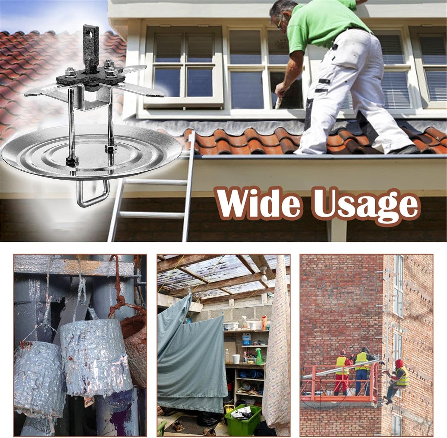  Crochets Rotatifs Rotatifs Pour Peinture Au Four, Revêtement En Poudre, Suspension D'objets Pour La Maison, L'atelier, Le Garage, Les Amateurs De Projet, La Réparation De Véhicules